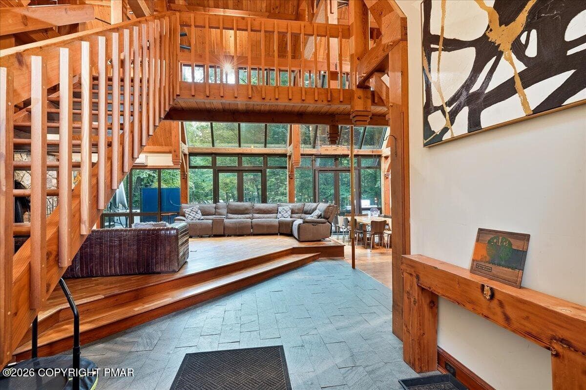 Foyer to Living Area - 131 Ski Haven Drive, Cresco, PA 18326, Cresco