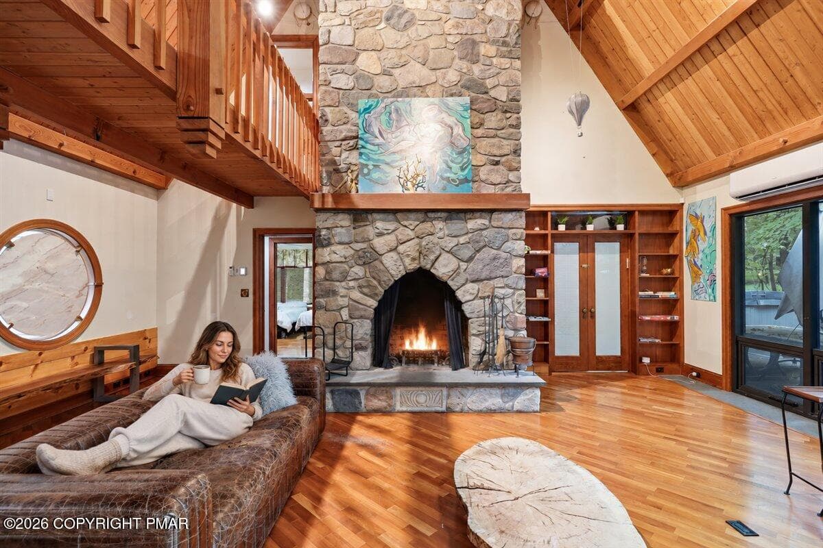Living Room Lifestyle - 131 Ski Haven Drive, Cresco, PA 18326, Cresco