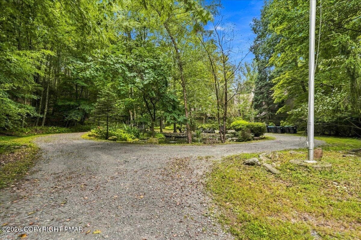 Private Circular Driveway - 131 Ski Haven Drive, Cresco, PA 18326, Cresco