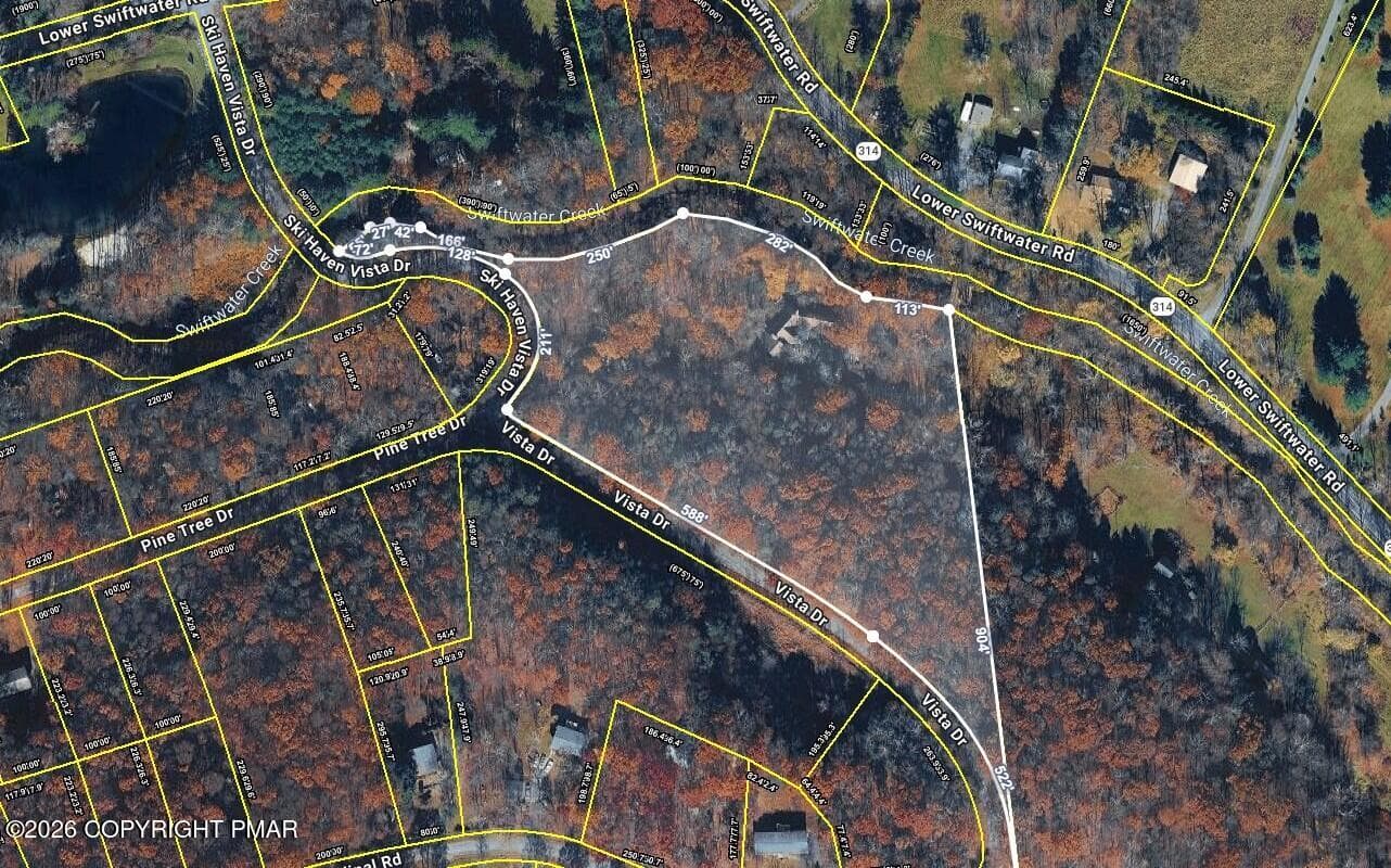 Parcel Lot Dimensions - 131 Ski Haven Drive, Cresco, PA 18326, Cresco