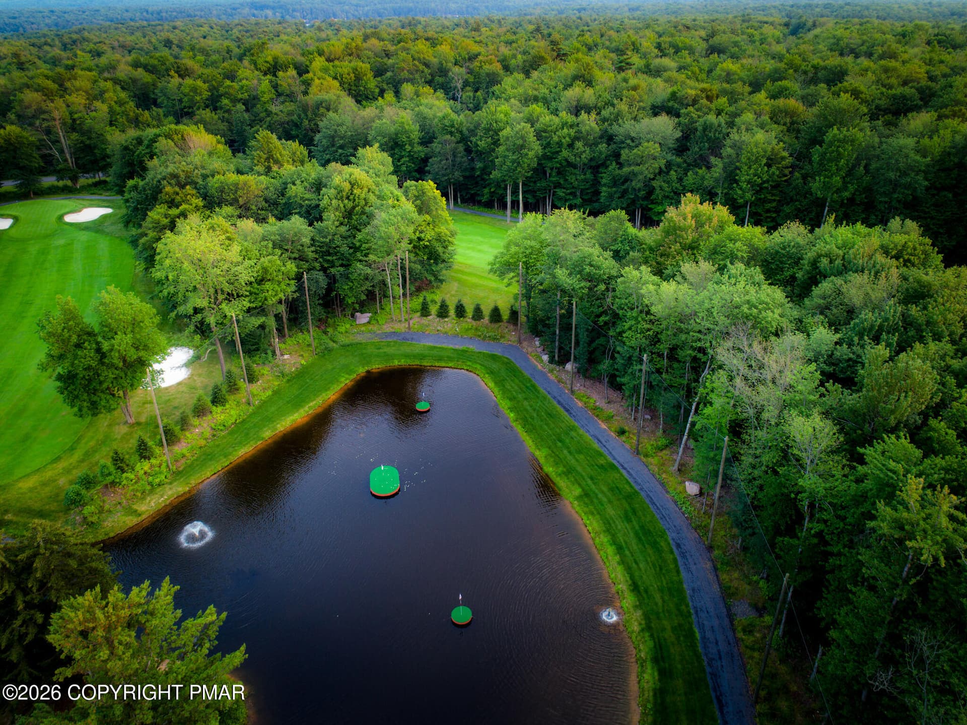 #824 Timber Trails Golf Course Aerial - 1198 Deer Run, Pocono Pines, PA 18350
