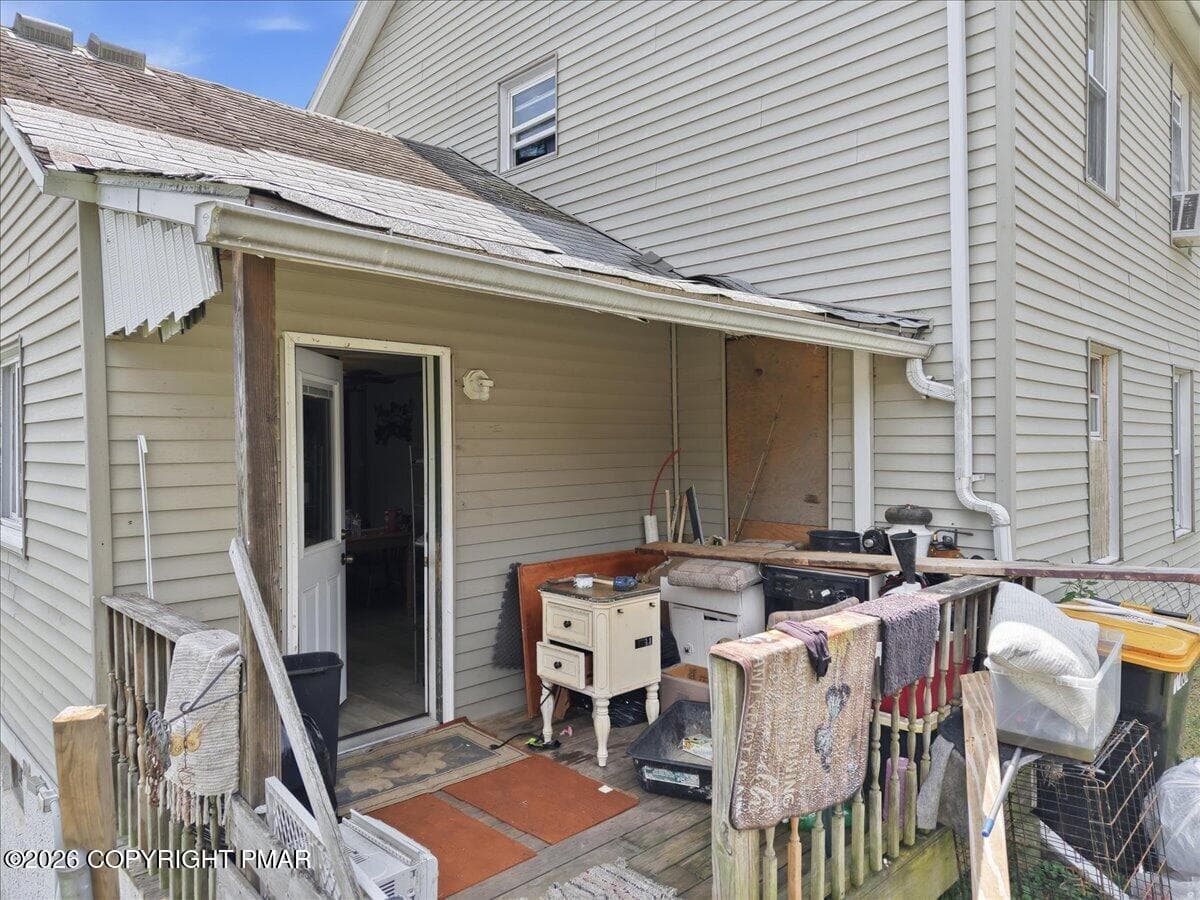 Back View - 40 Davenport Street, Plymouth, PA 18651, Plymouth