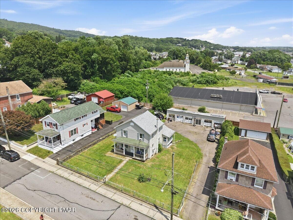 Aerial View - 40 Davenport Street, Plymouth, PA 18651, Plymouth