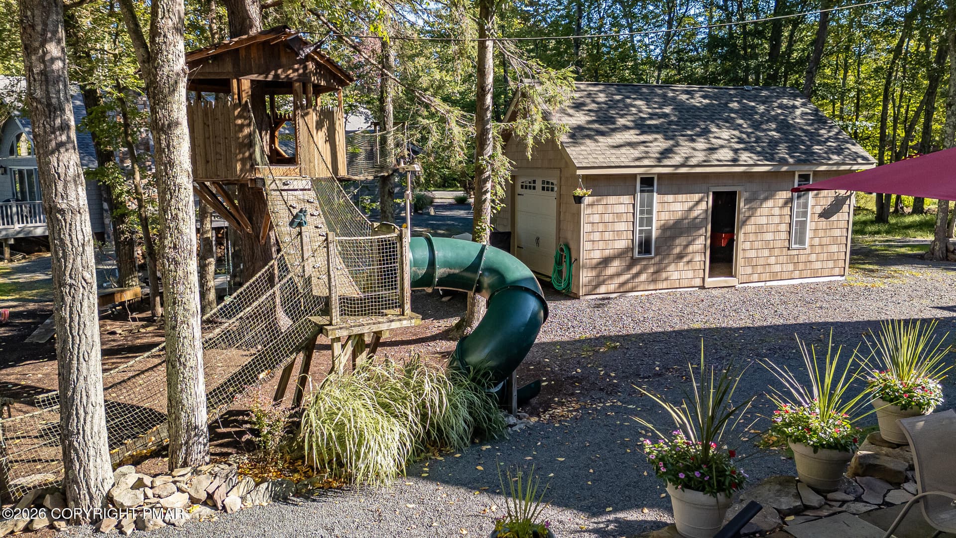Treehouse / Shed - 388 N Arrow Drive, Pocono Lake, PA 18347