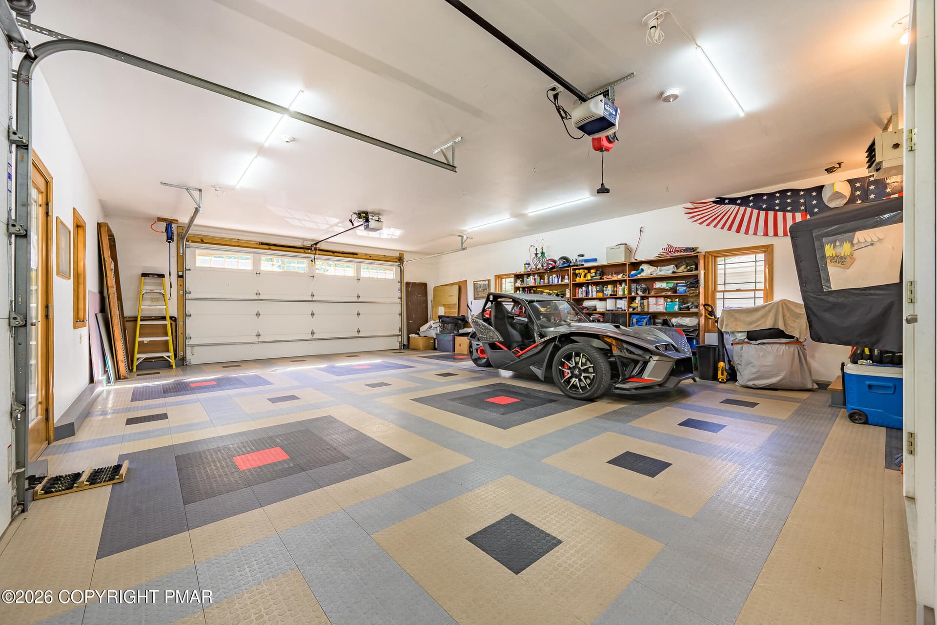 Heated 3 Car Garage - 388 N Arrow Drive, Pocono Lake, PA 18347