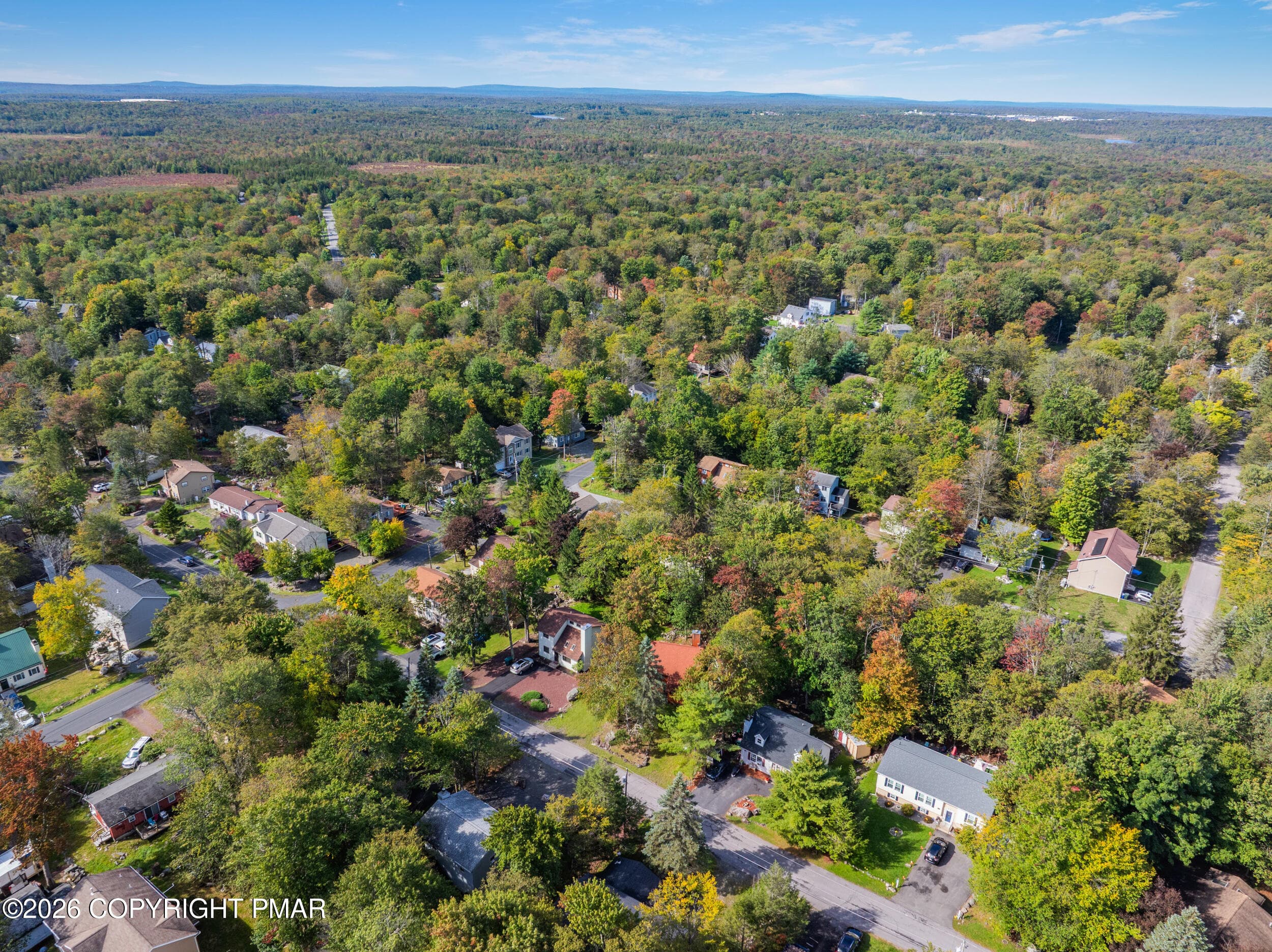 Aerial View of Community - 7172 Mountain Drive, Tobyhanna, PA 18466, Tobyhanna
