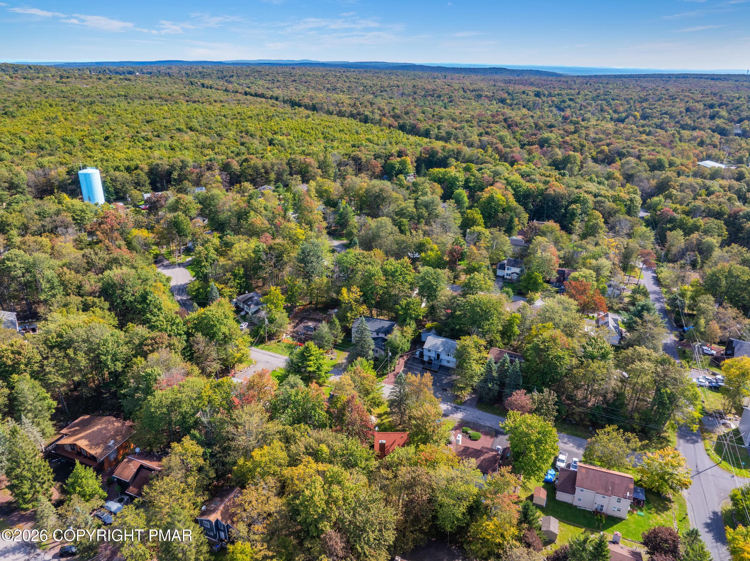 Aerial View of Community - 7172 Mountain Drive, Tobyhanna, PA 18466, Tobyhanna