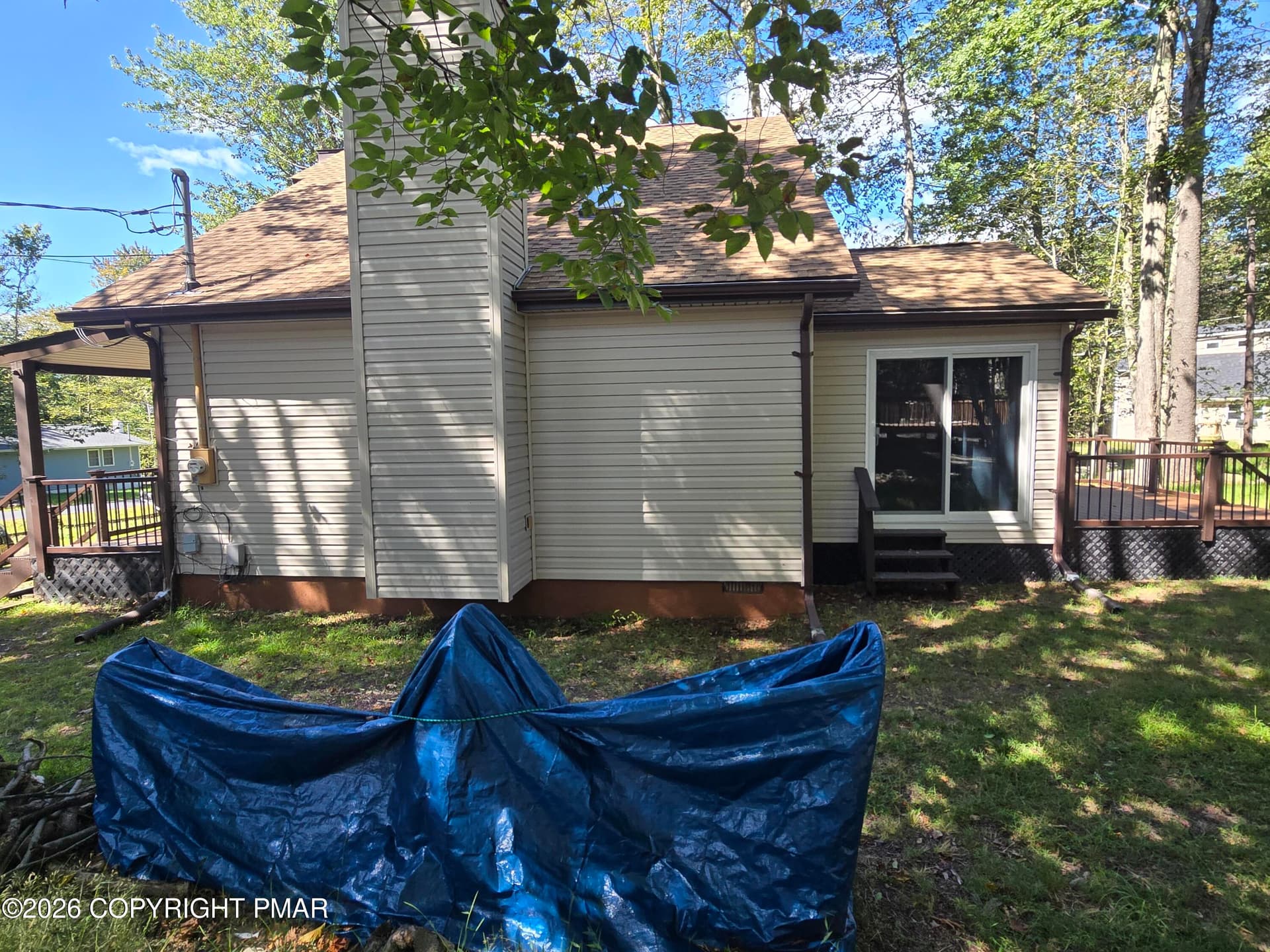 side of house - 7151 Robinwood Drive, Tobyhanna, PA 18466