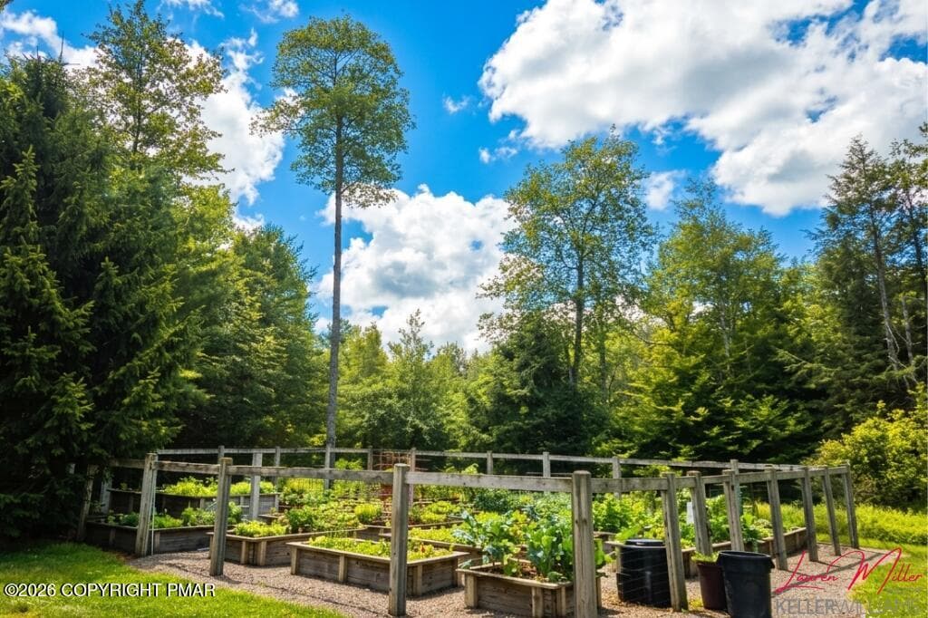 Community garden - 1214 Clymer Lane, Pocono Pines, PA 18350