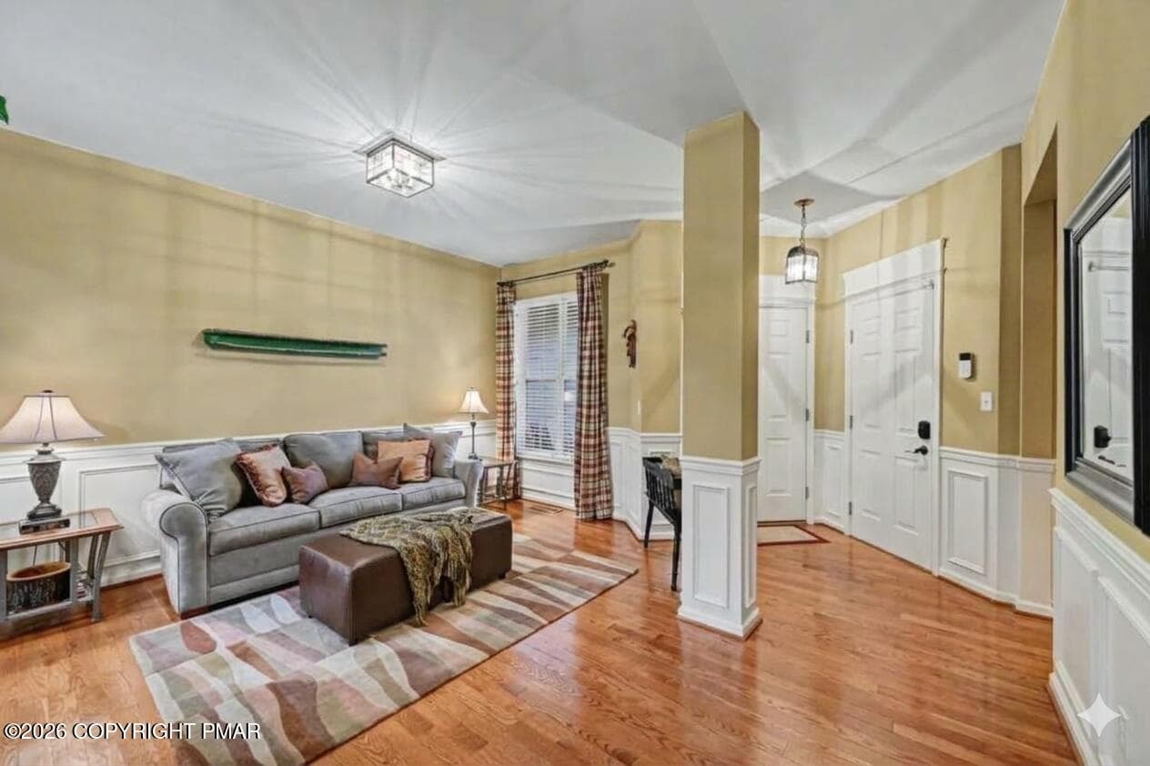 Entryway & formal living area - 1214 Clymer Lane, Pocono Pines, PA 18350