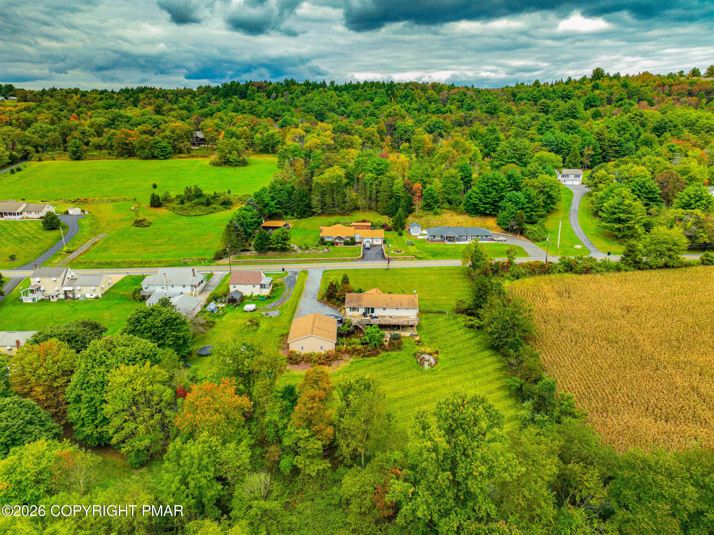 Aerial View of Home (2) - 1965 Lower Smith Gap Road, Kunkletown, PA 18058, Kunkletown