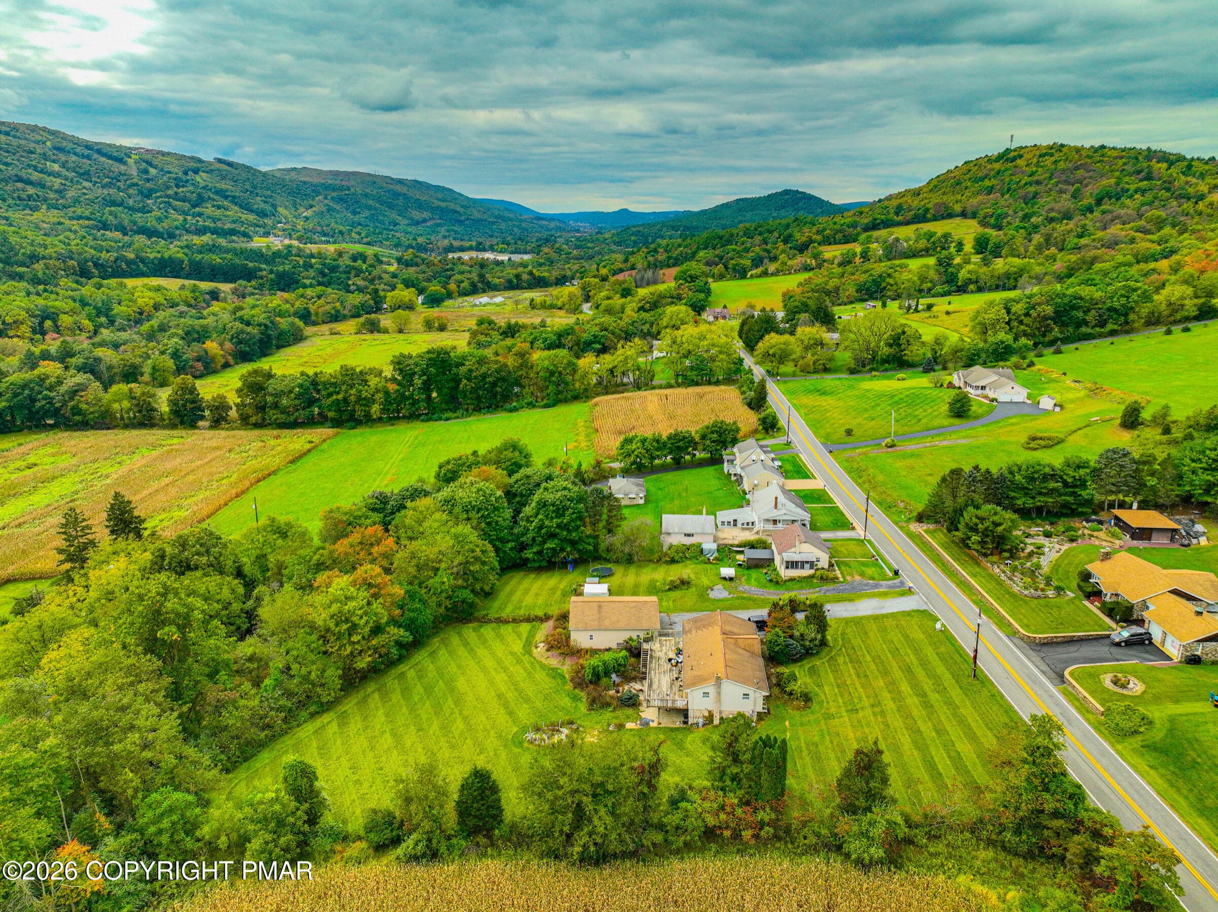 Aerial View of Neighborhood - 1965 Lower Smith Gap Road, Kunkletown, PA 18058, Kunkletown