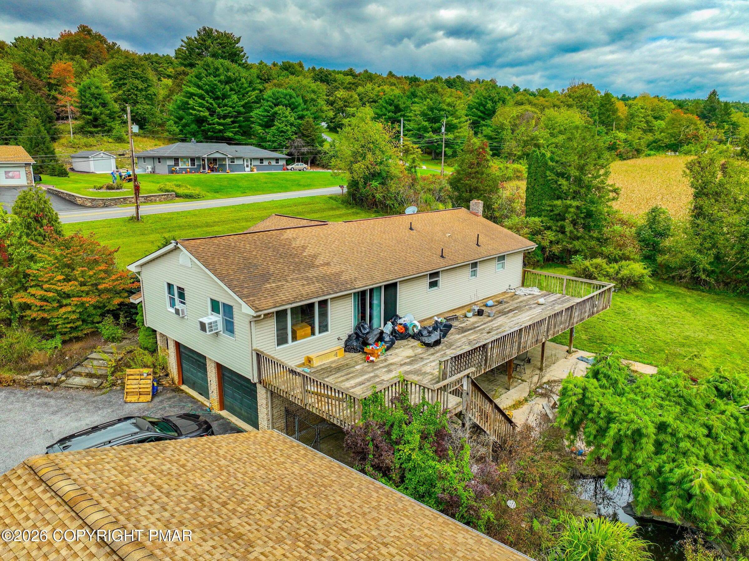 Rear view of Home - 1965 Lower Smith Gap Road, Kunkletown, PA 18058, Kunkletown