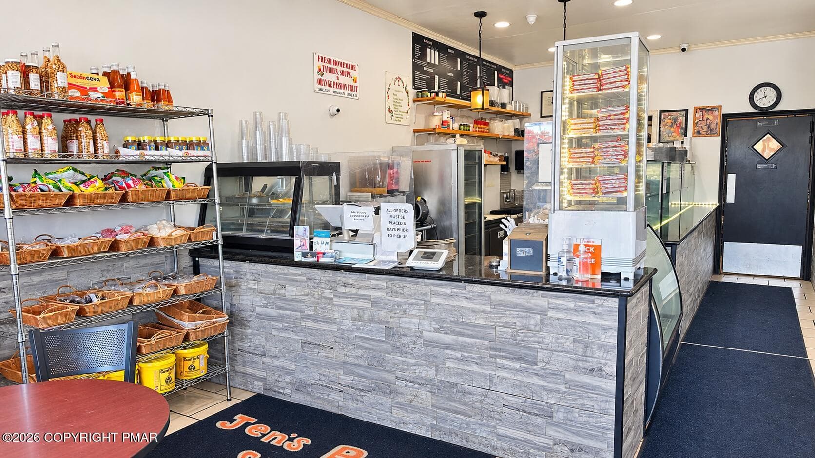 Refined restaurant counter interior - 694 Milford Road, East Stroudsburg, PA 18301, East Stroudsburg