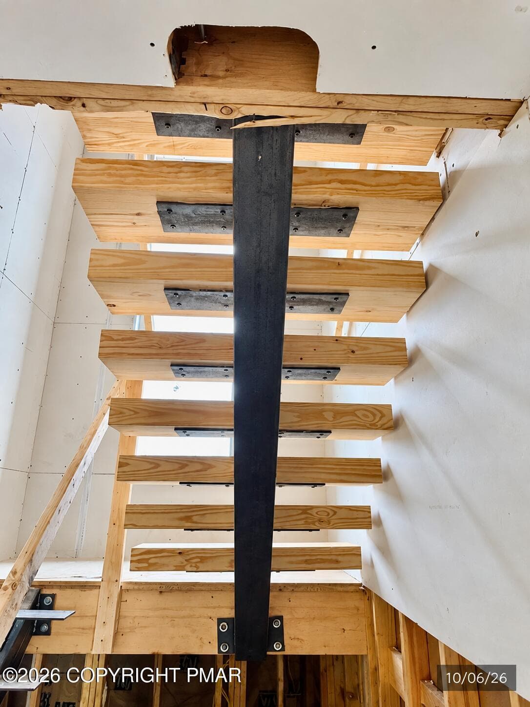 Staircase progress in October 2026-2 - 232 HTY Road, Kunkletown, PA 18058