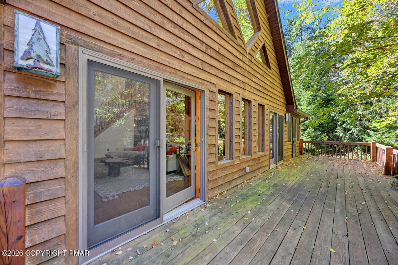Large Porch Area to Enjoy Nature - 2354 Forest Drive W, Pocono Lake, PA 18347, Pocono Lake