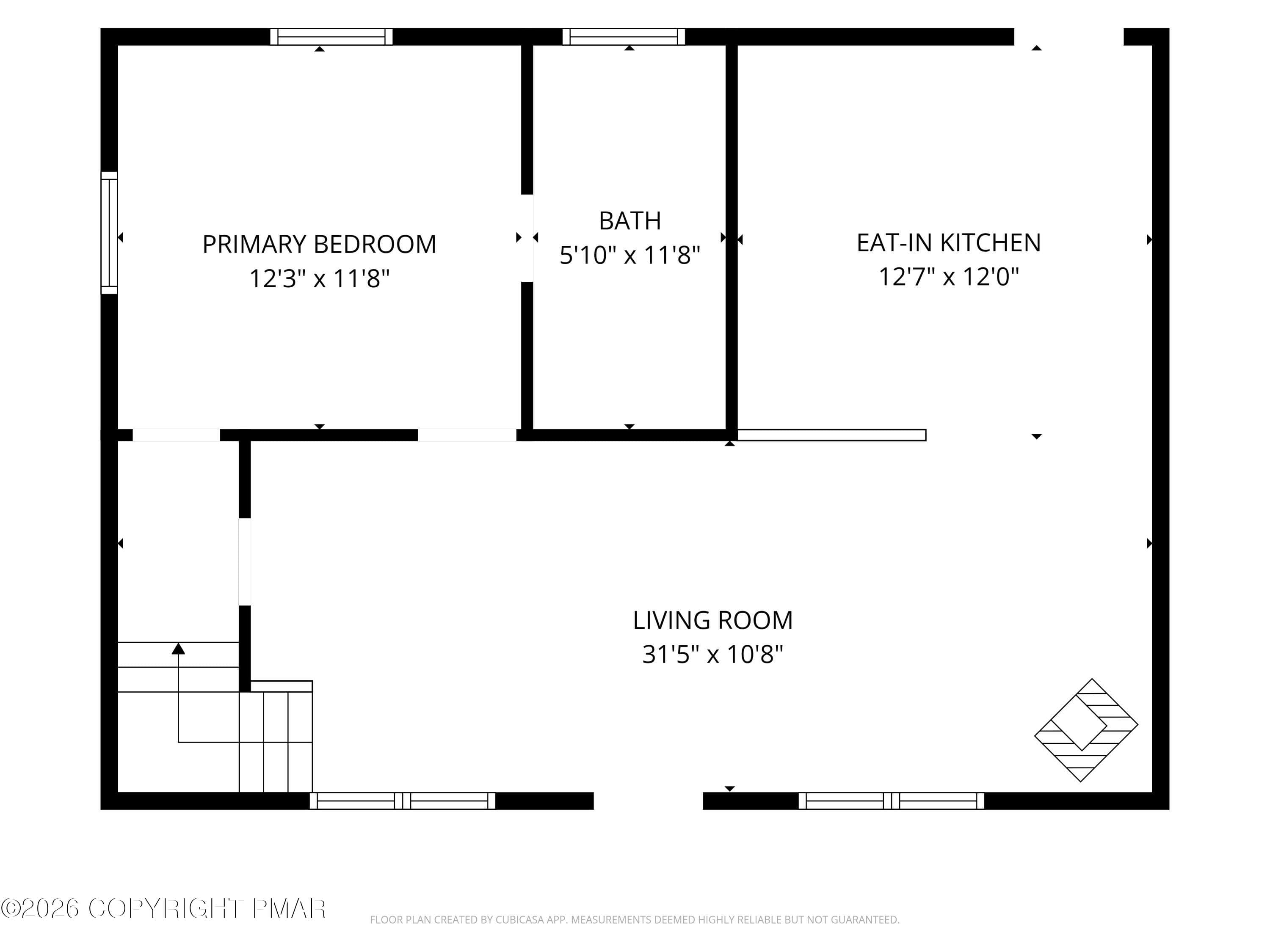 Floor Plan 1st Floor - 667 Sullivan Trail, Long Pond, PA 18334, Long Pond