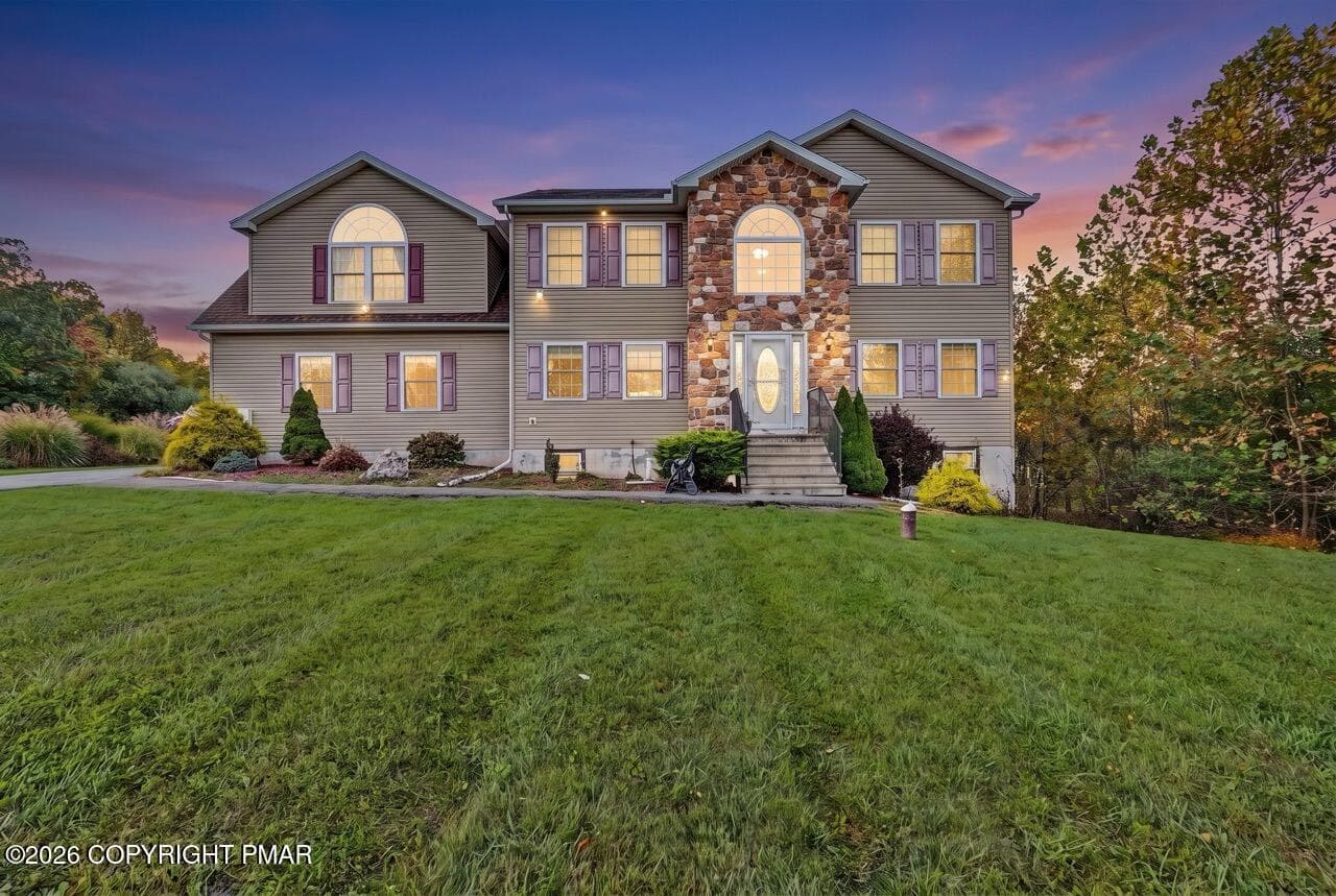 Front Twilight - 205 Courtney Drive, East Stroudsburg, PA 18302, East Stroudsburg