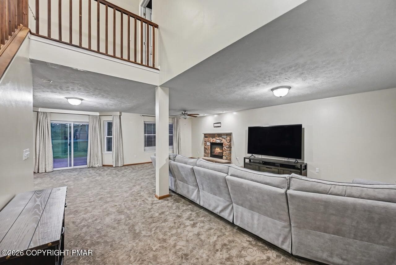Open Concept- Living Room & Family Room - 205 Courtney Drive, East Stroudsburg, PA 18302, East Stroudsburg