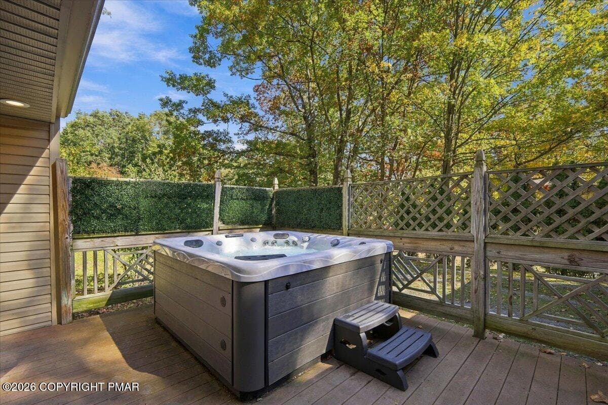 Hot Tub - 28 Heath Lane, Mount Pocono, PA 18344, Mount Pocono