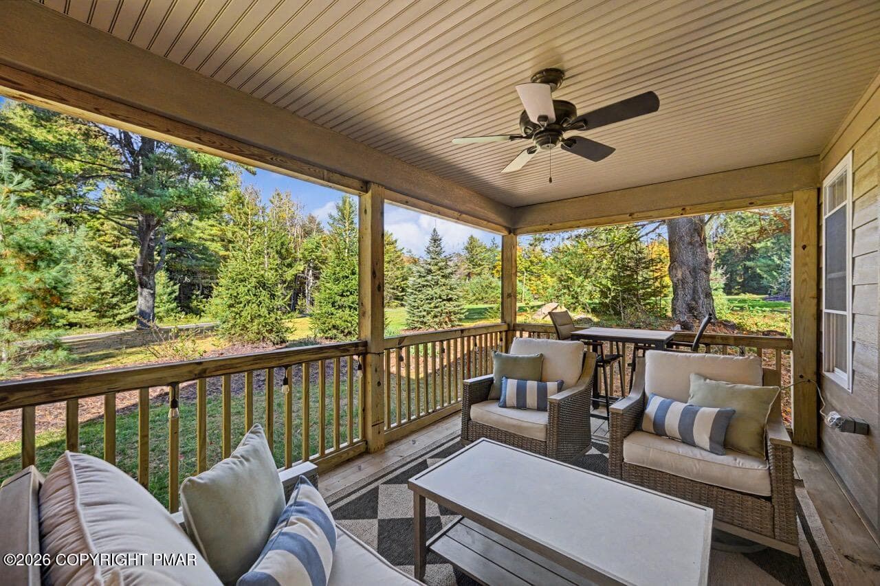 Screened Porch - 1525 Assembly Lodge Lane, Pocono Pines, PA 18350, Pocono Pines