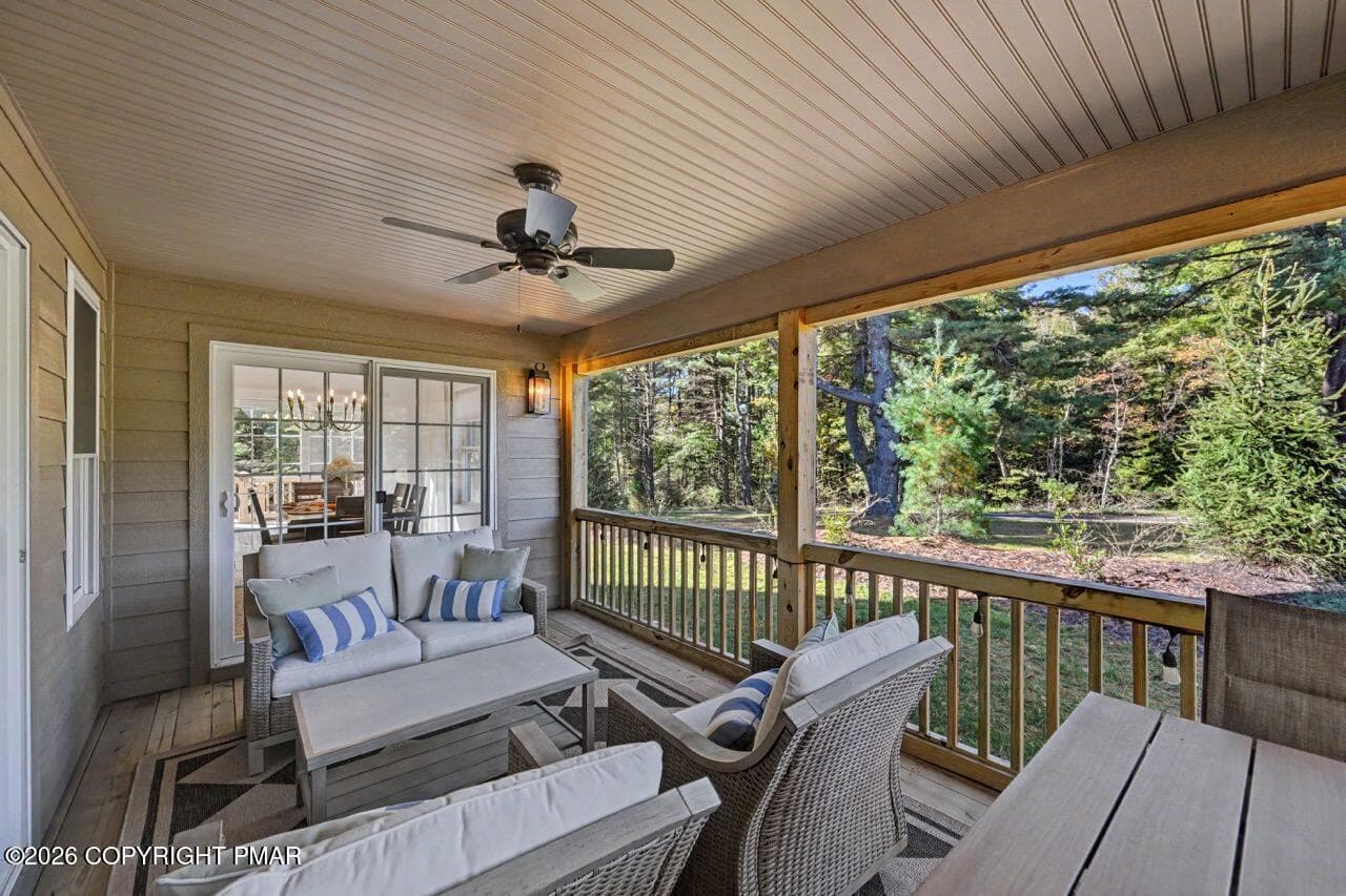 Screened Porch - 1525 Assembly Lodge Lane, Pocono Pines, PA 18350, Pocono Pines
