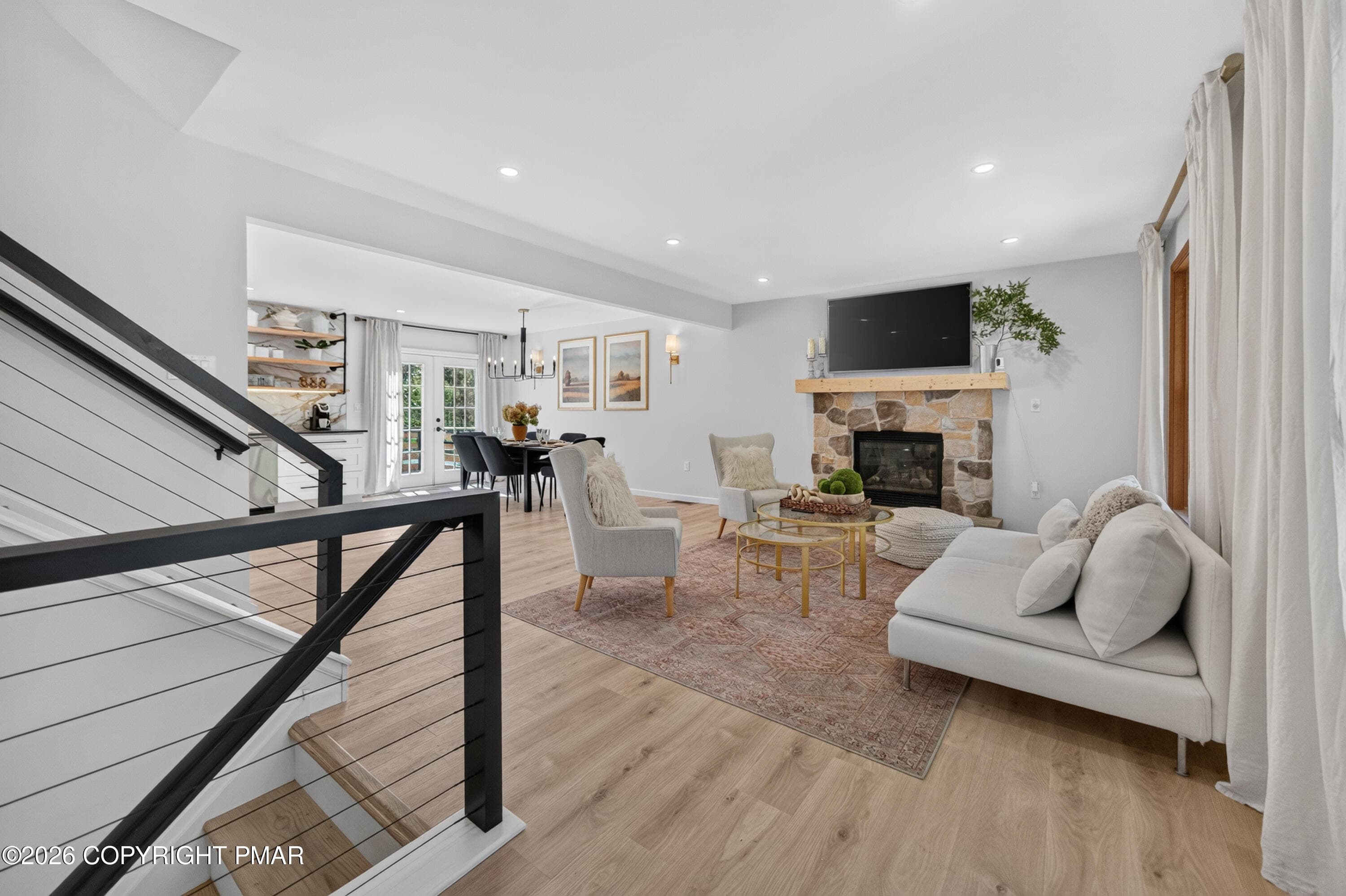 Living Area - 321 Lake Road, Tobyhanna, PA 18466, Tobyhanna