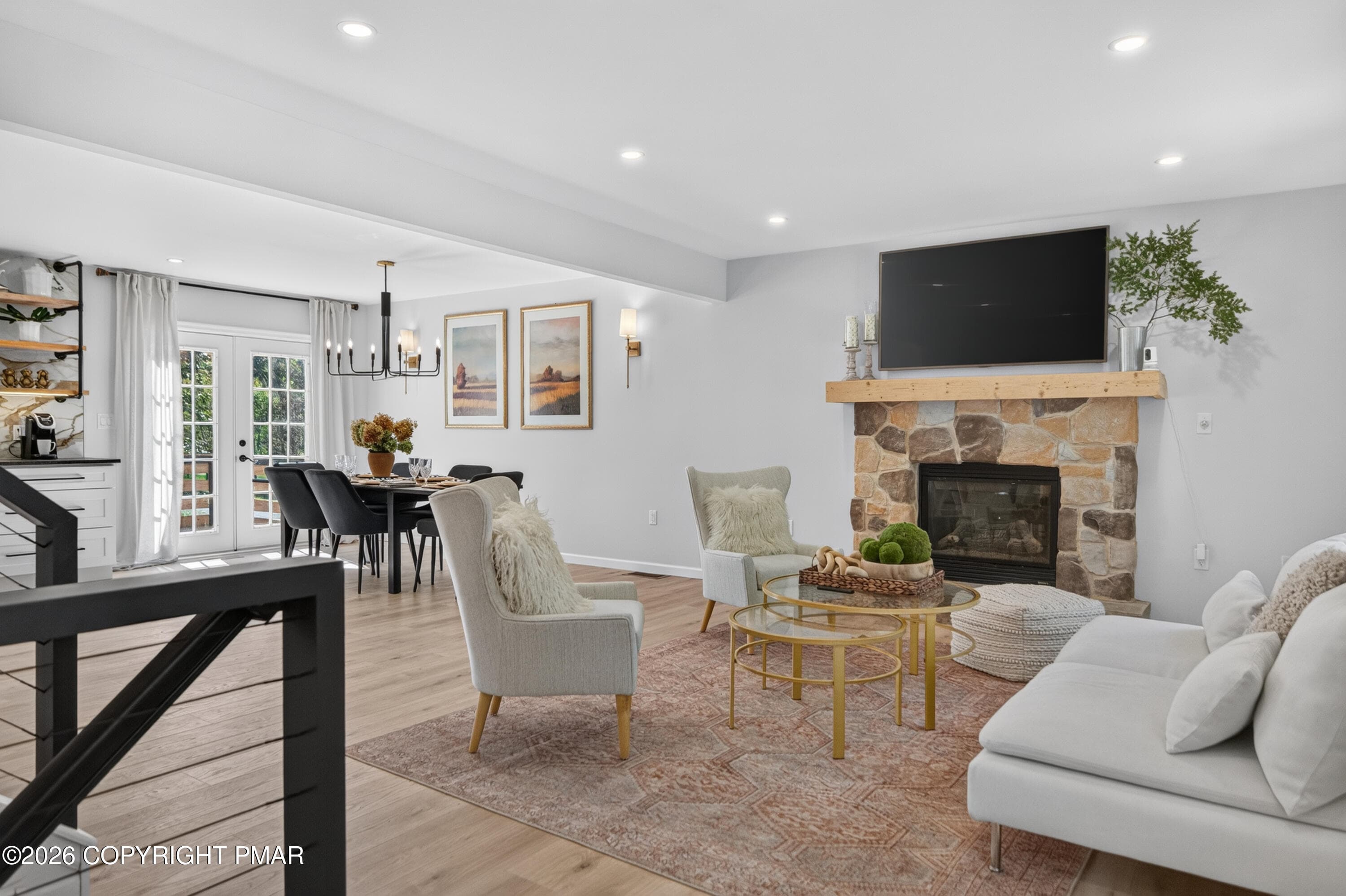 Living Area - 321 Lake Road, Tobyhanna, PA 18466, Tobyhanna