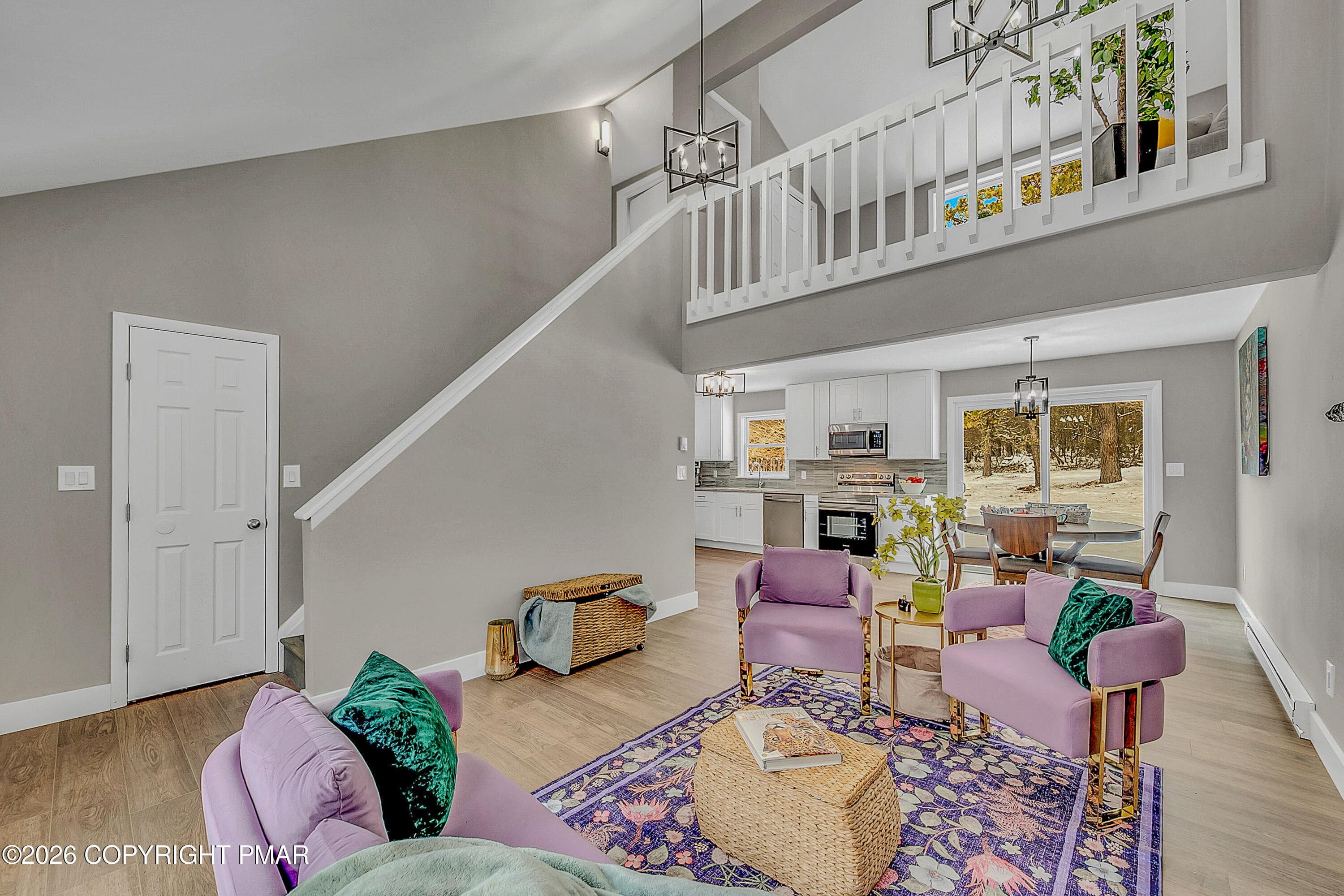 Main View of Living Space - 405 Skyline Drive, Blakeslee, PA 18610, Blakeslee