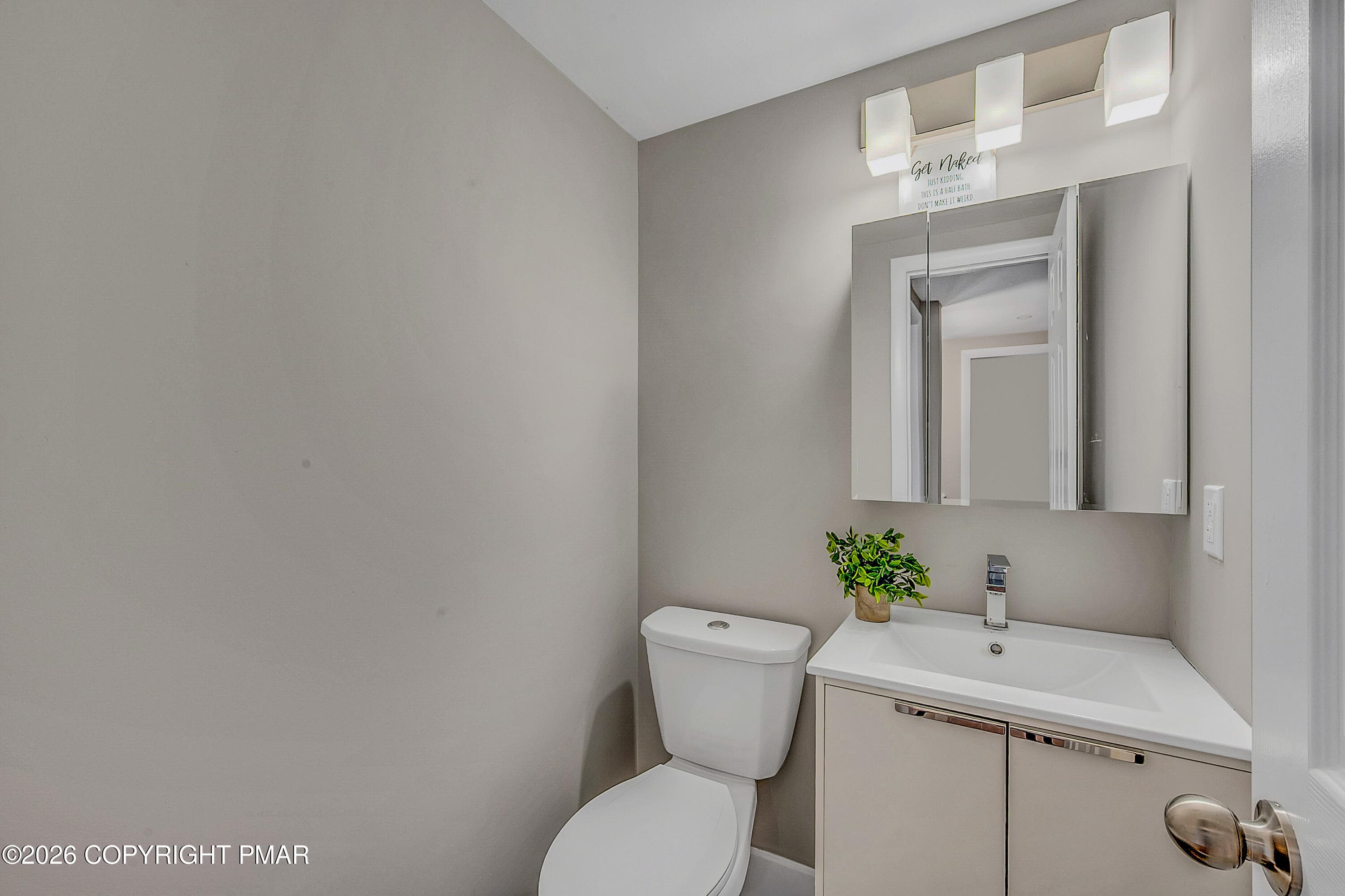 Half Bathroom - 405 Skyline Drive, Blakeslee, PA 18610, Blakeslee