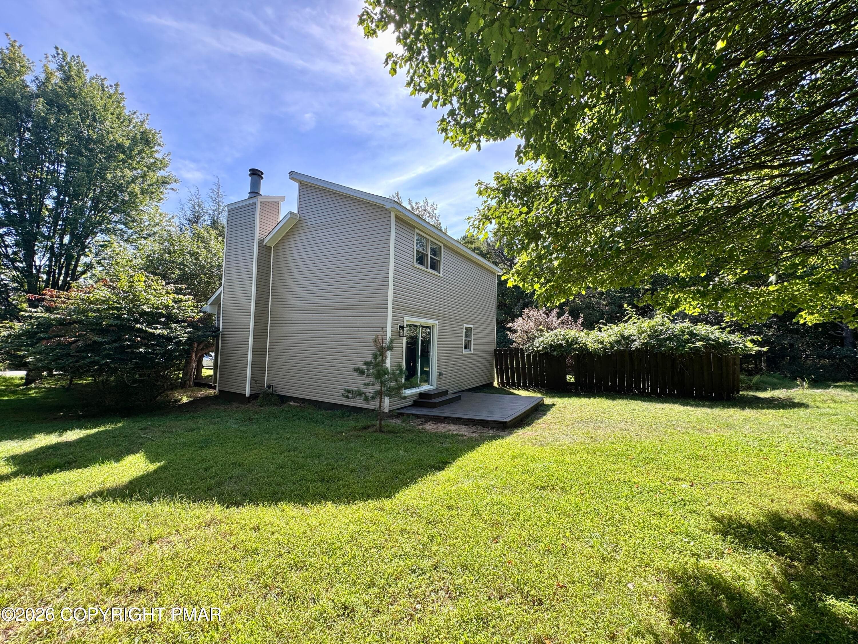 Back Yard - 405 Skyline Drive, Blakeslee, PA 18610, Blakeslee