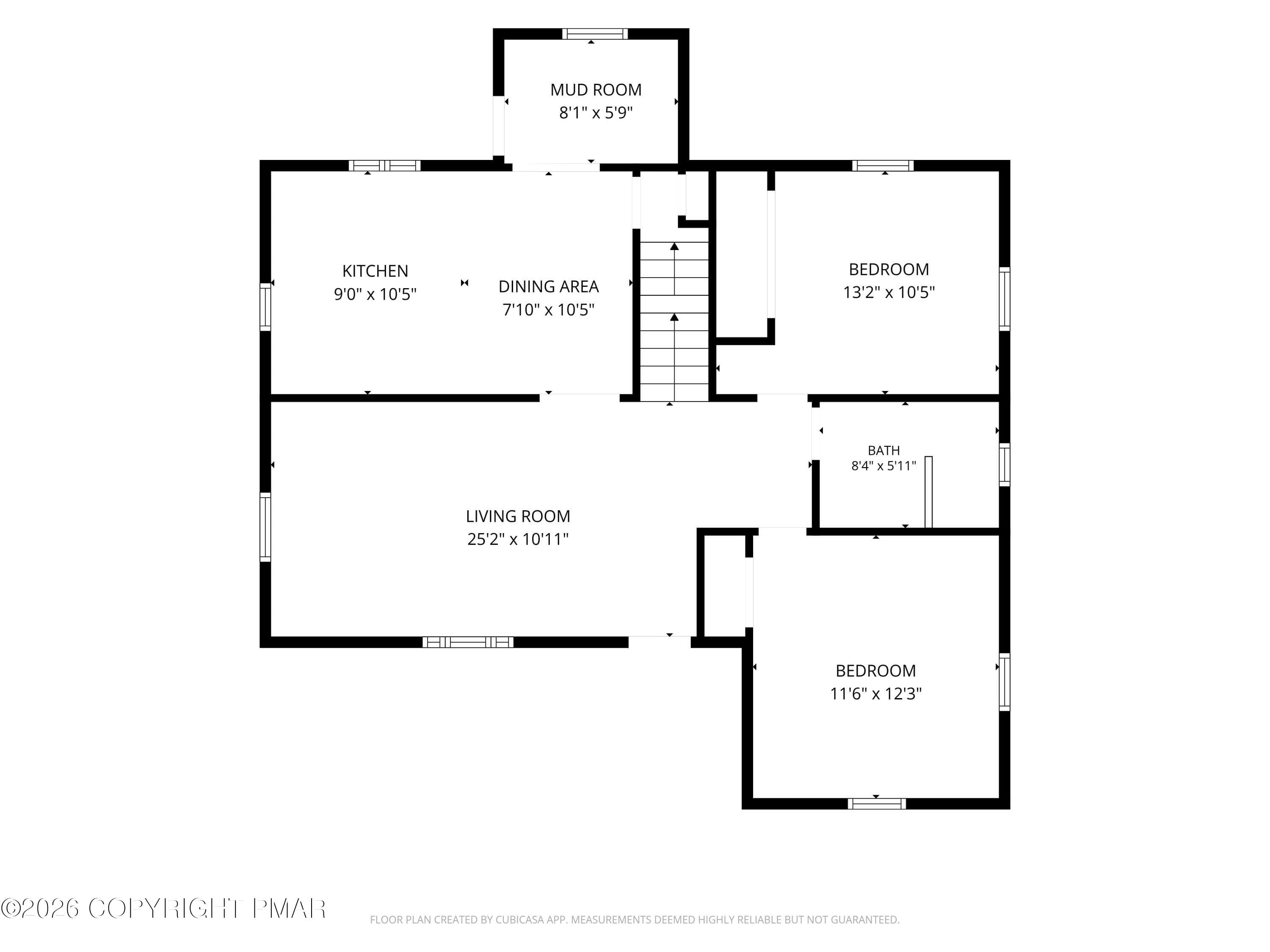 Floor Plan 1st Floor - 64 Dante Street, Roseto, PA 18013, Roseto