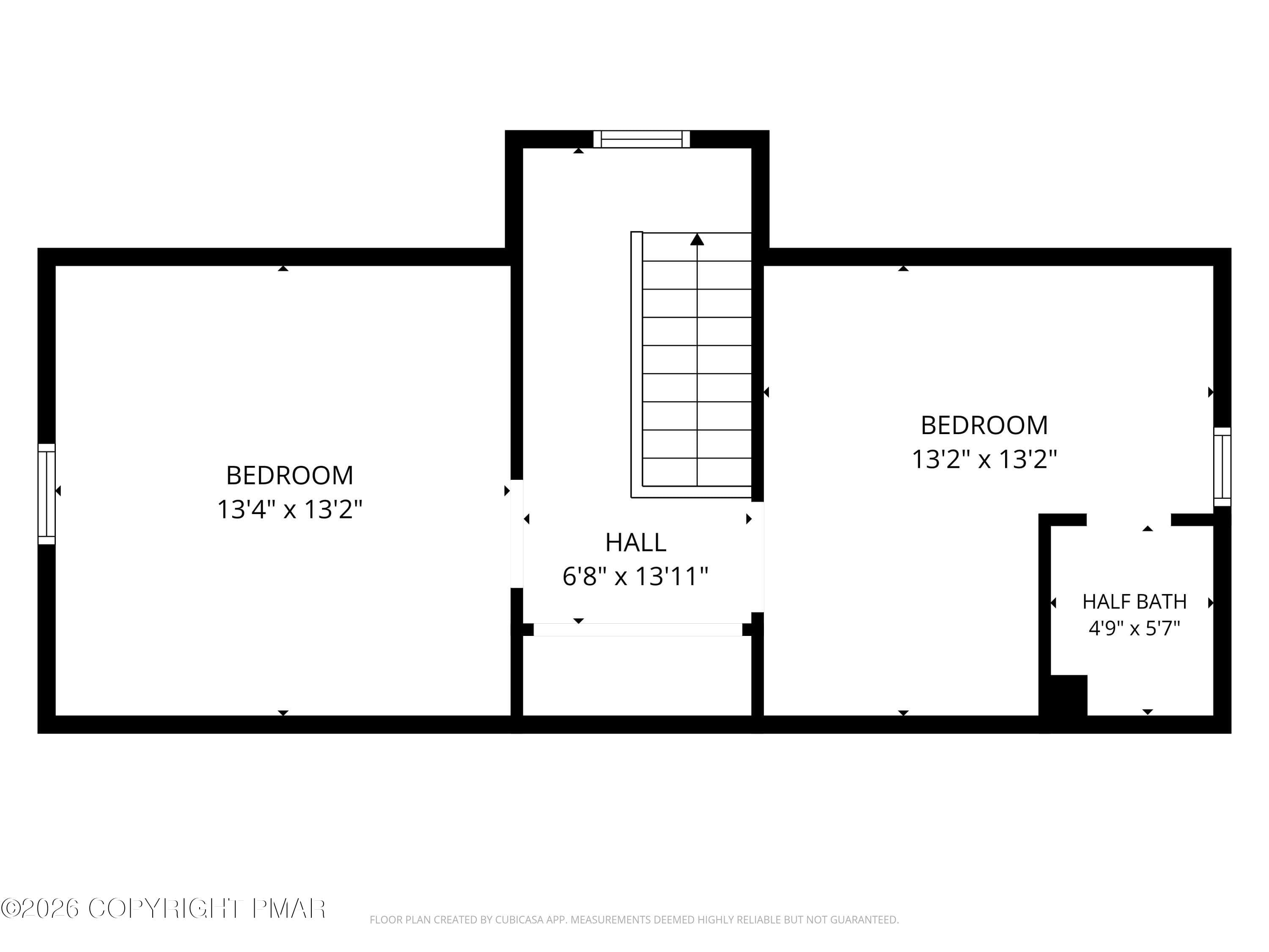 Floor Plan 2nd Floor - 64 Dante Street, Roseto, PA 18013, Roseto