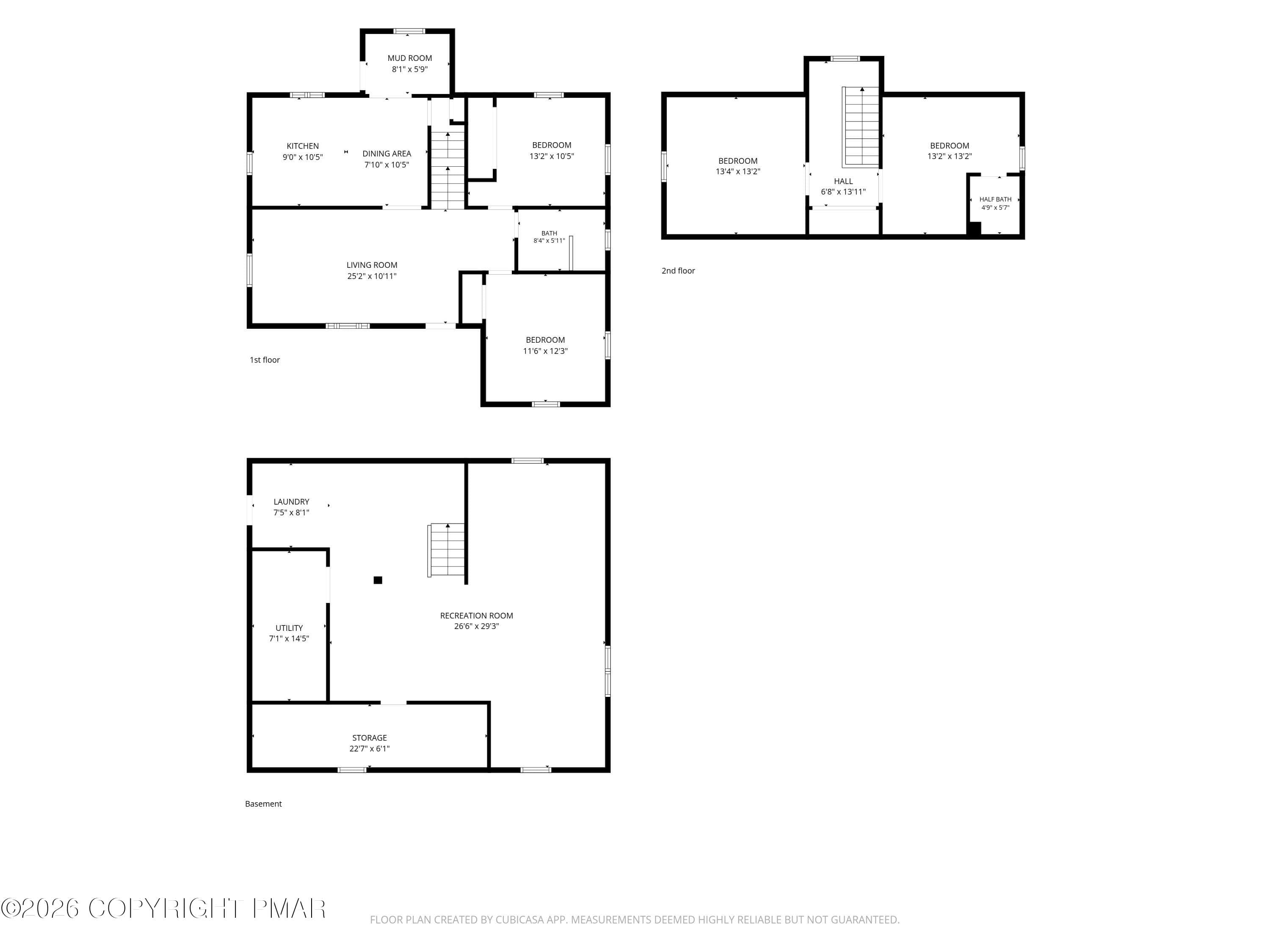 Floor Plan - 64 Dante Street, Roseto, PA 18013, Roseto