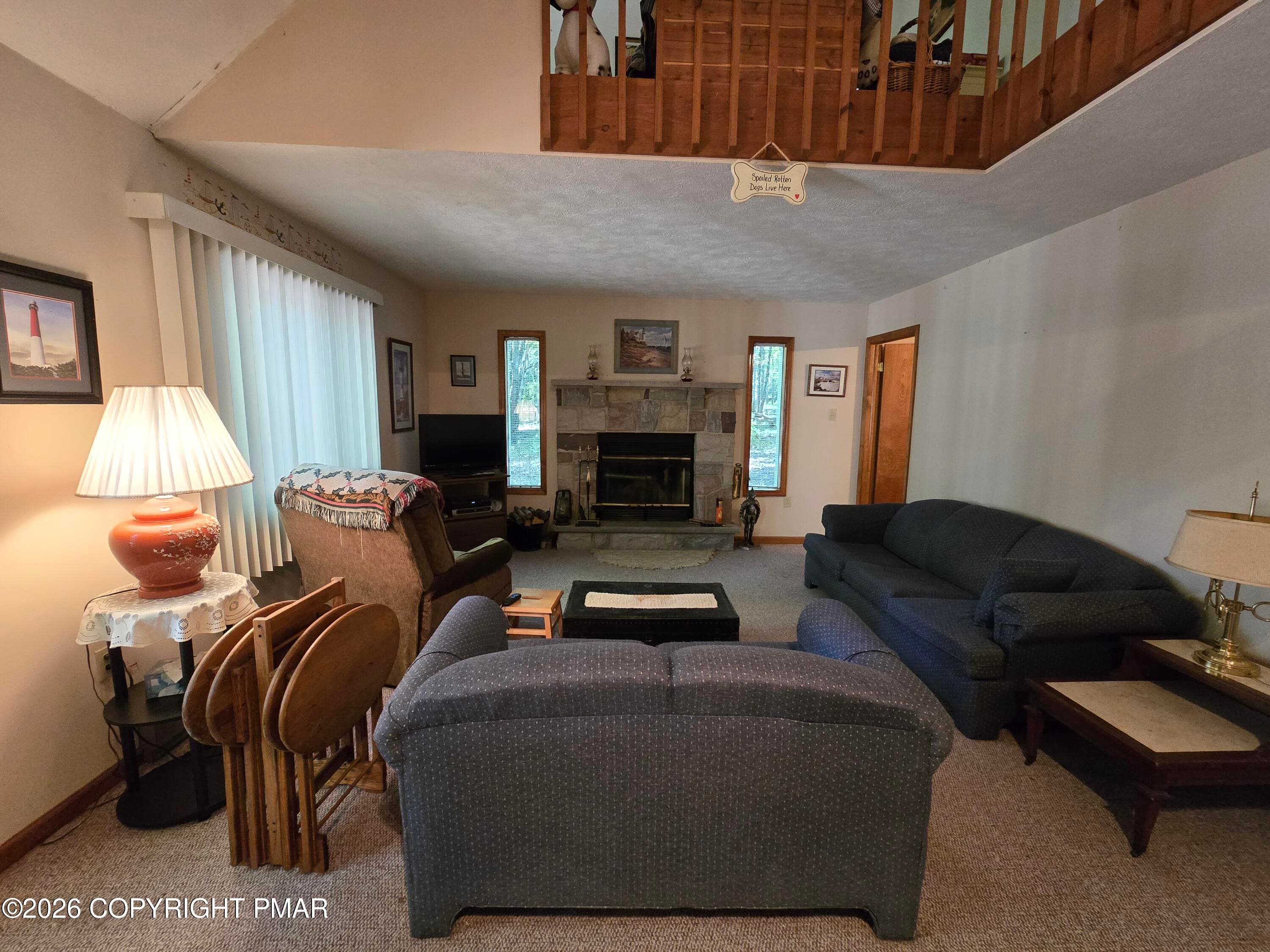 Living Room - 128 Kipling Lane, Albrightsville, PA 18210, Albrightsville