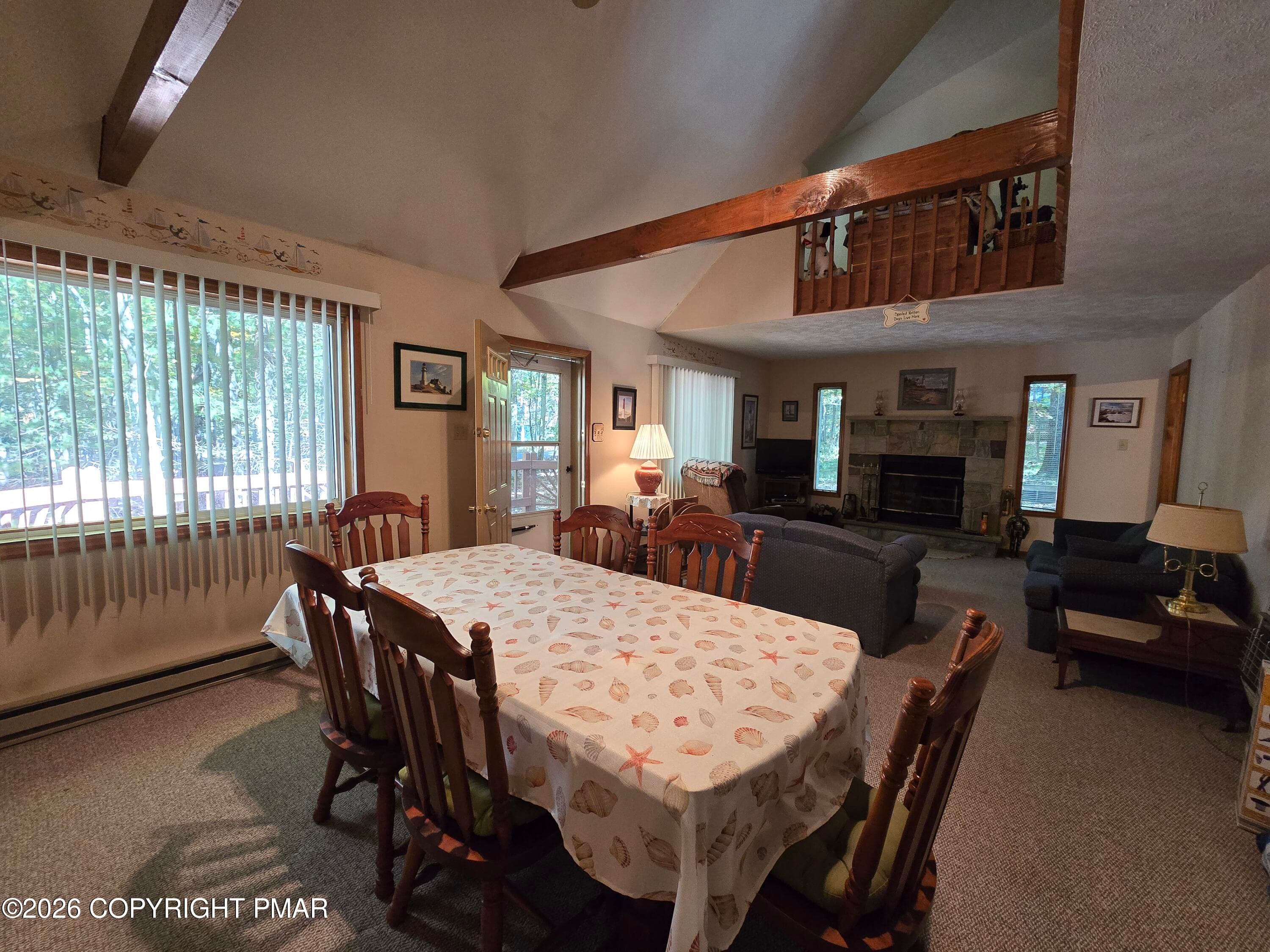 Living area - 128 Kipling Lane, Albrightsville, PA 18210, Albrightsville