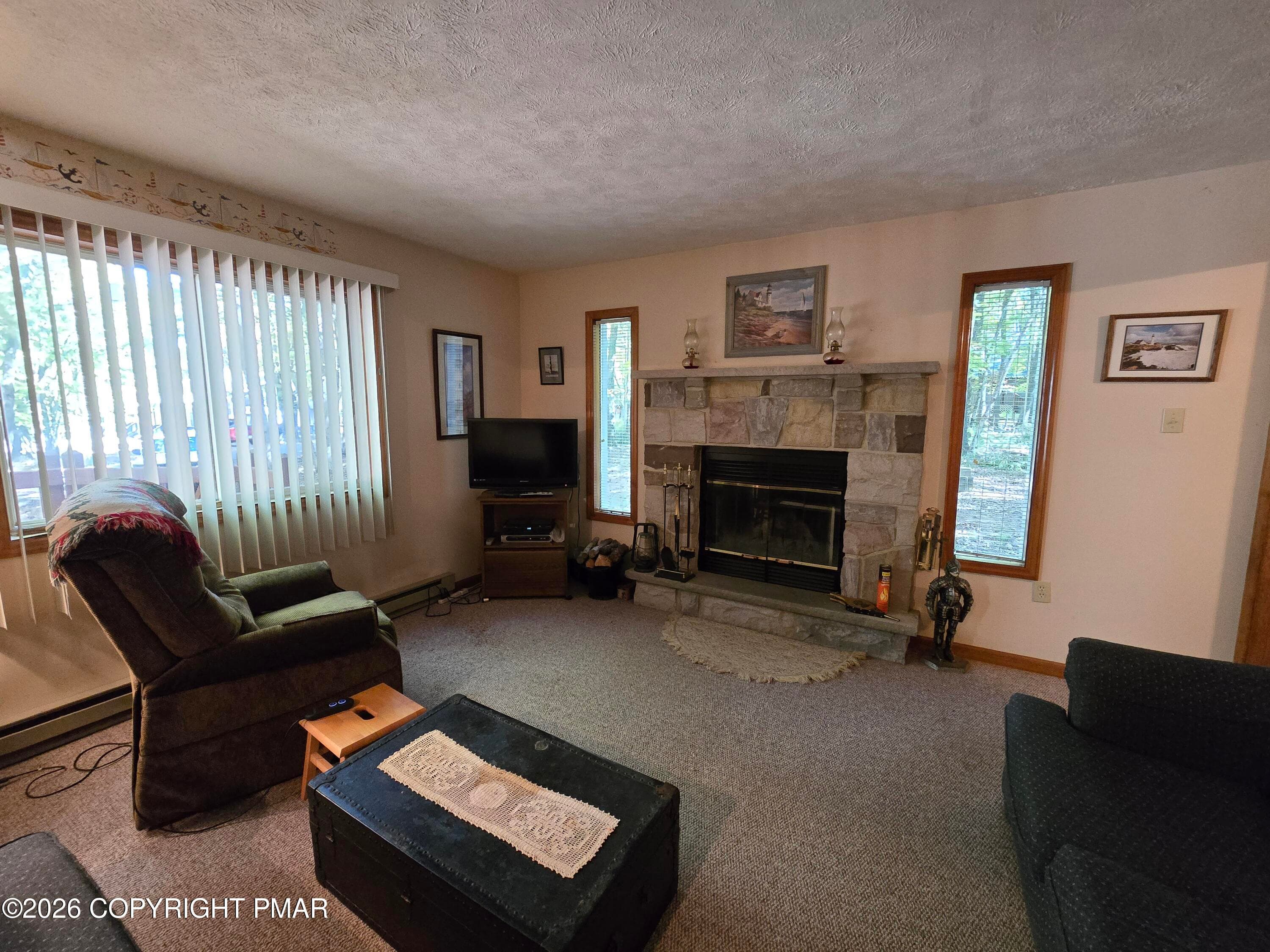 Living Room - 128 Kipling Lane, Albrightsville, PA 18210, Albrightsville