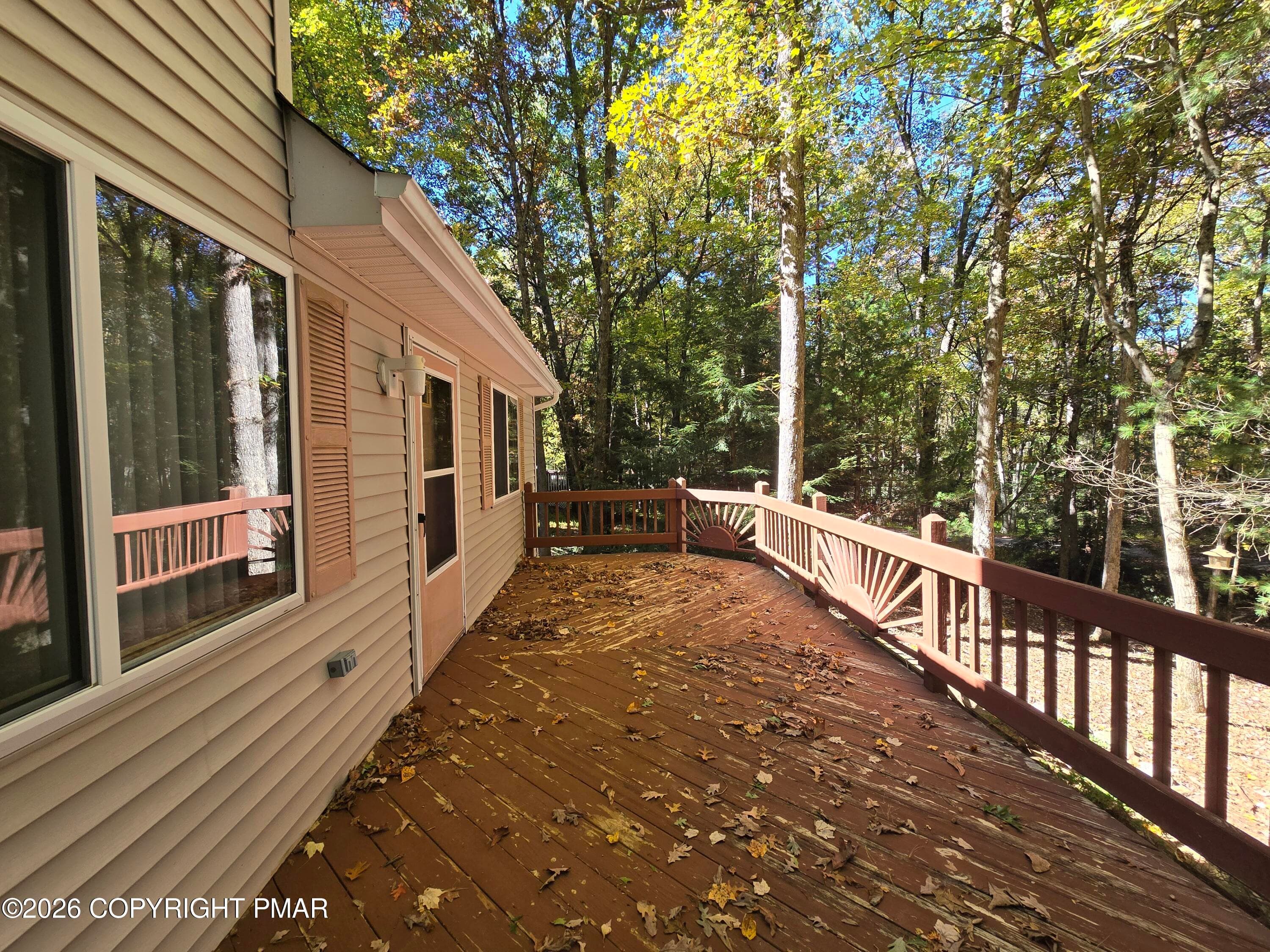 Front deck - 128 Kipling Lane, Albrightsville, PA 18210, Albrightsville