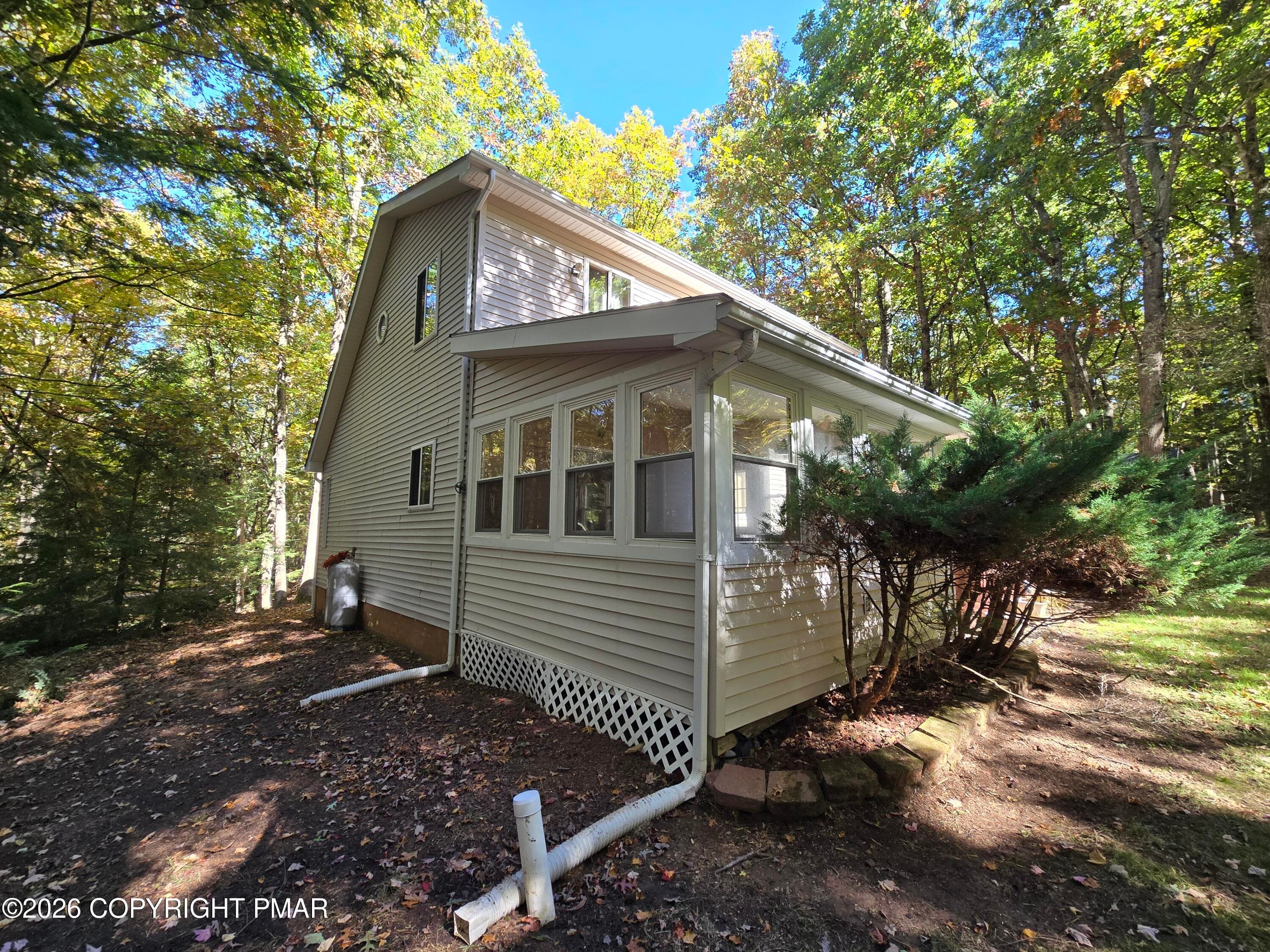 Side of home - 128 Kipling Lane, Albrightsville, PA 18210, Albrightsville
