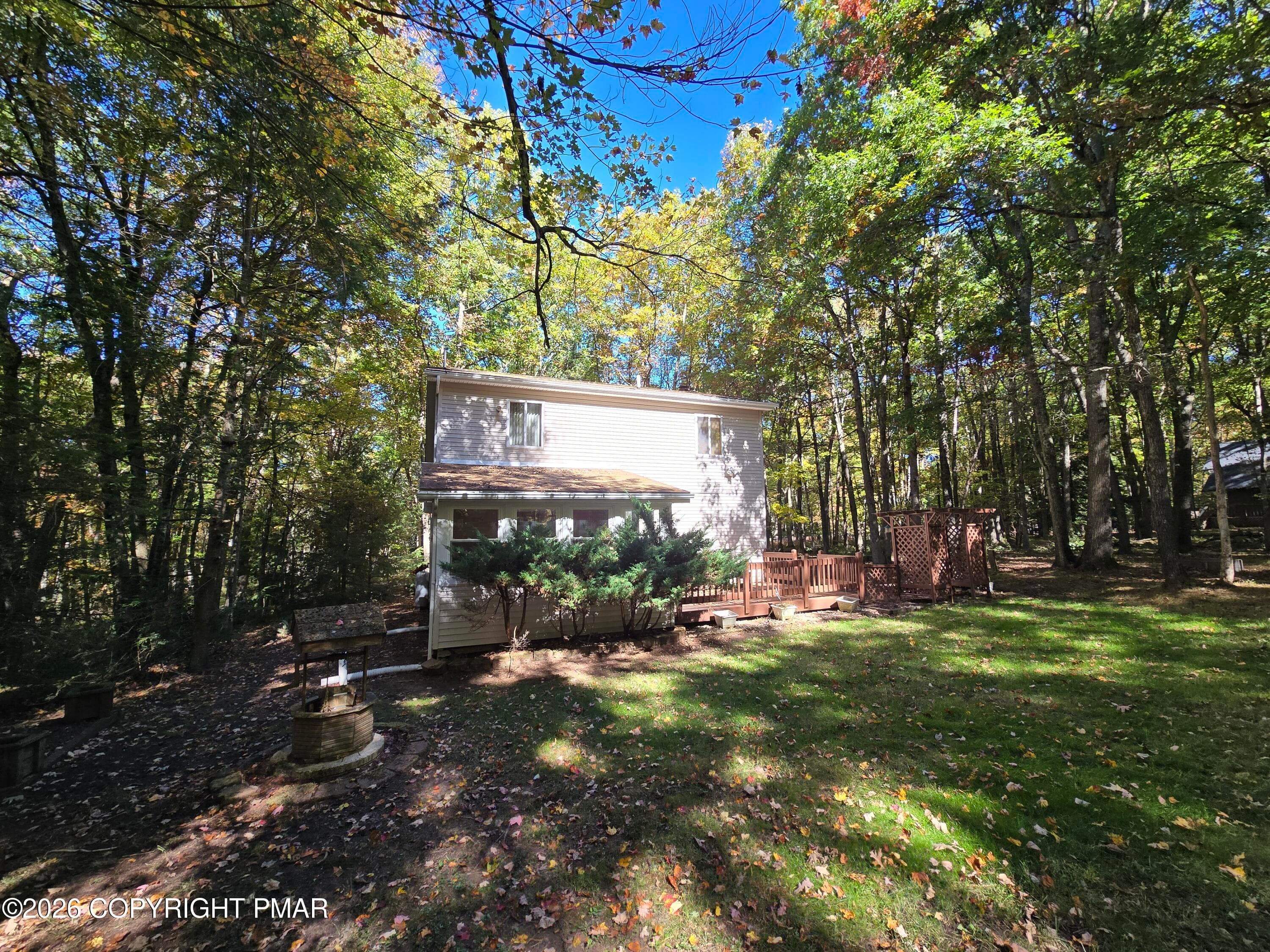 Back of home - 128 Kipling Lane, Albrightsville, PA 18210, Albrightsville