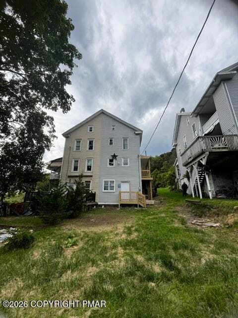 back of house - 707 N 1st Street, Lehighton, PA 18235, Lehighton