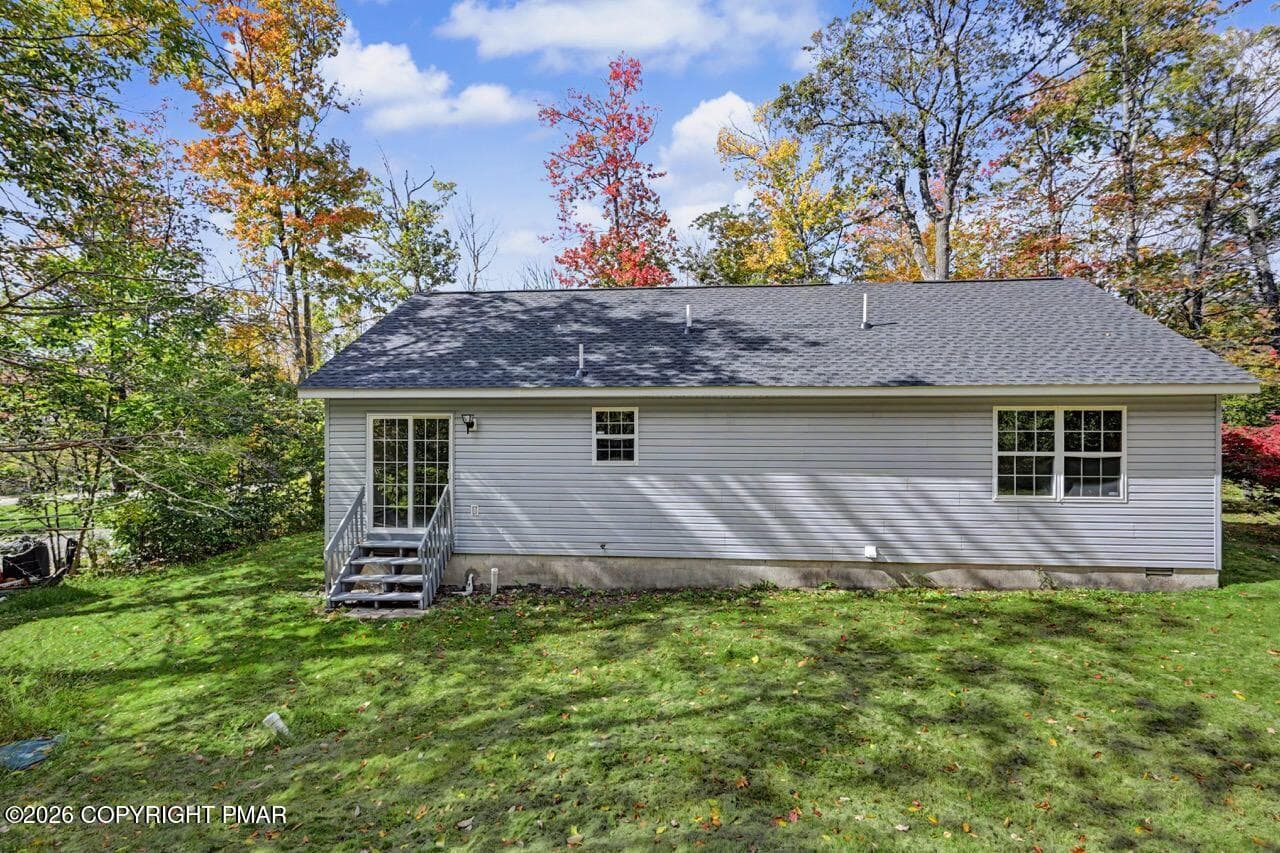 House Back - 7193 Falstaff Drive, Tobyhanna, PA 18466, Tobyhanna