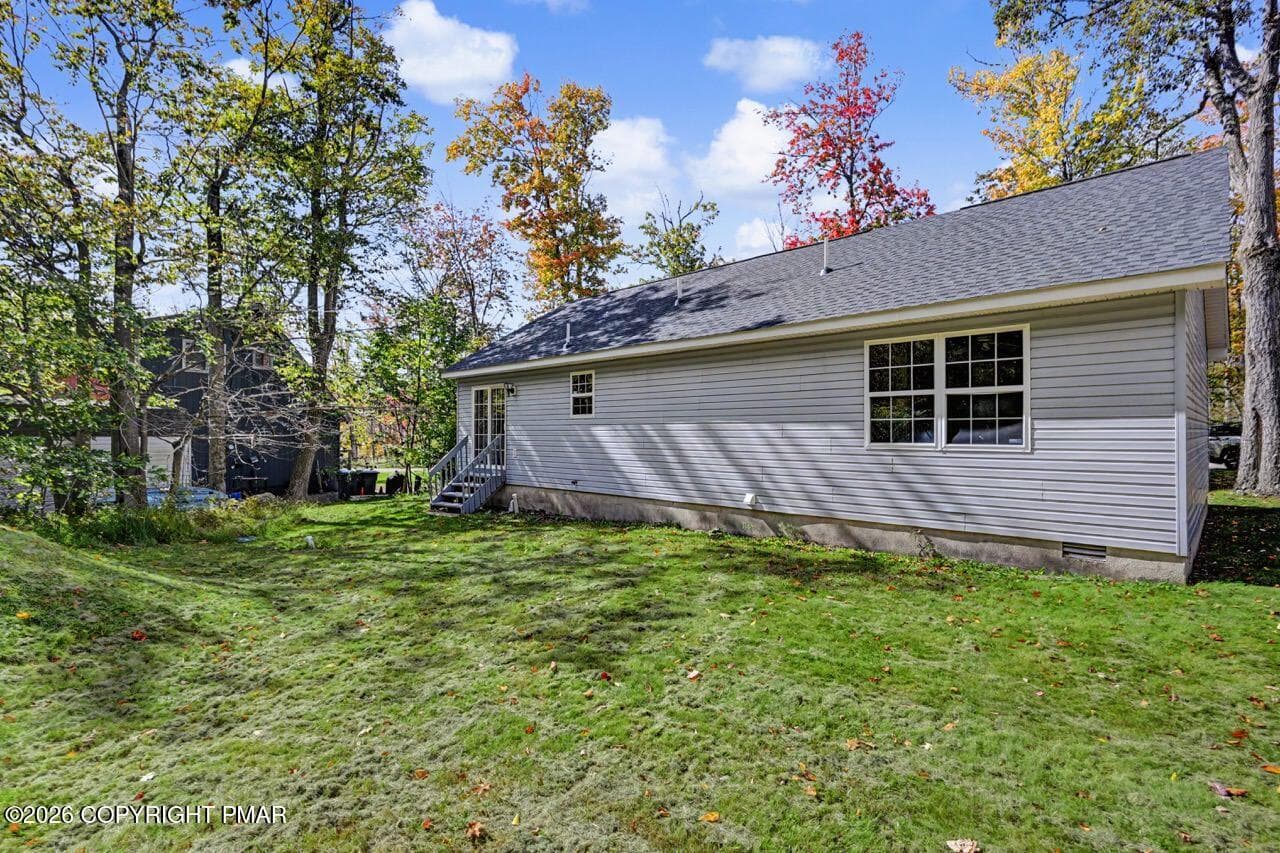 House Back - 7193 Falstaff Drive, Tobyhanna, PA 18466, Tobyhanna