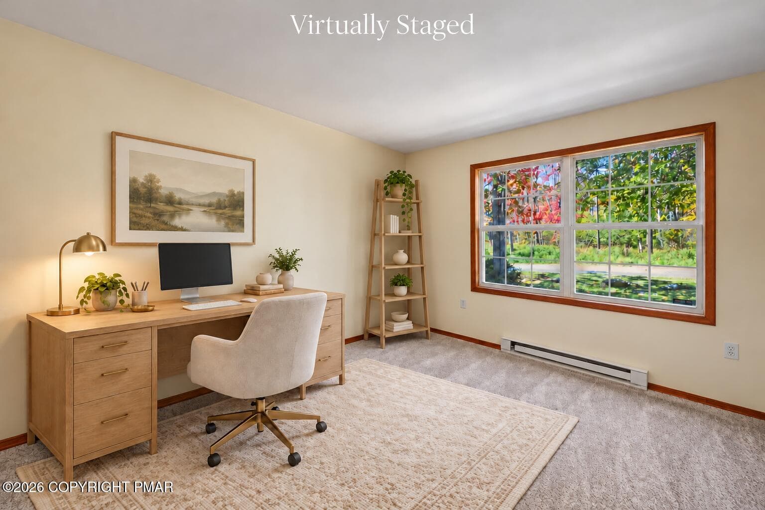 Bedroom 3 - Virtually Staged - 7193 Falstaff Drive, Tobyhanna, PA 18466, Tobyhanna
