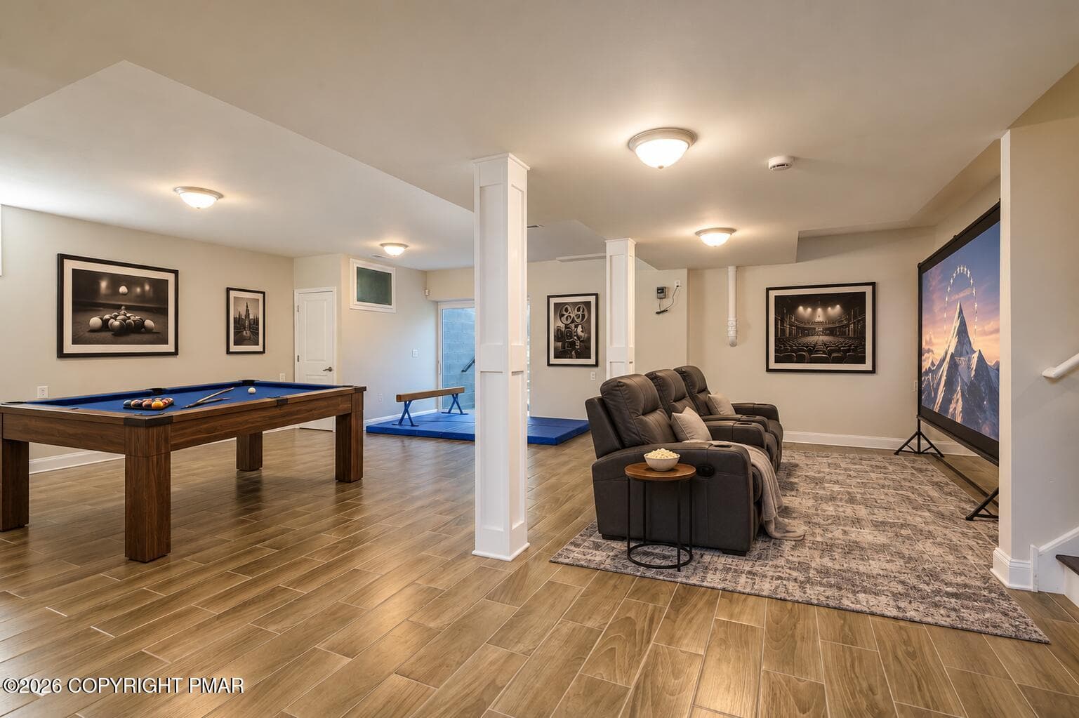 Luxury basement game room and home theat - 109 Forest Lake Drive, Jim Thorpe, PA 18229, Jim Thorpe