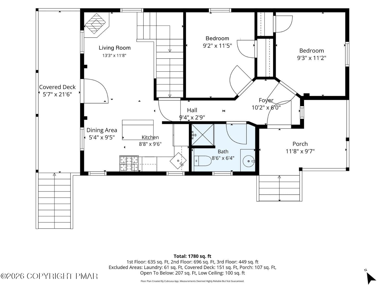 Floorplan Main Level - 100 Meadowlark Lane, Greentown, PA 18426, Greentown