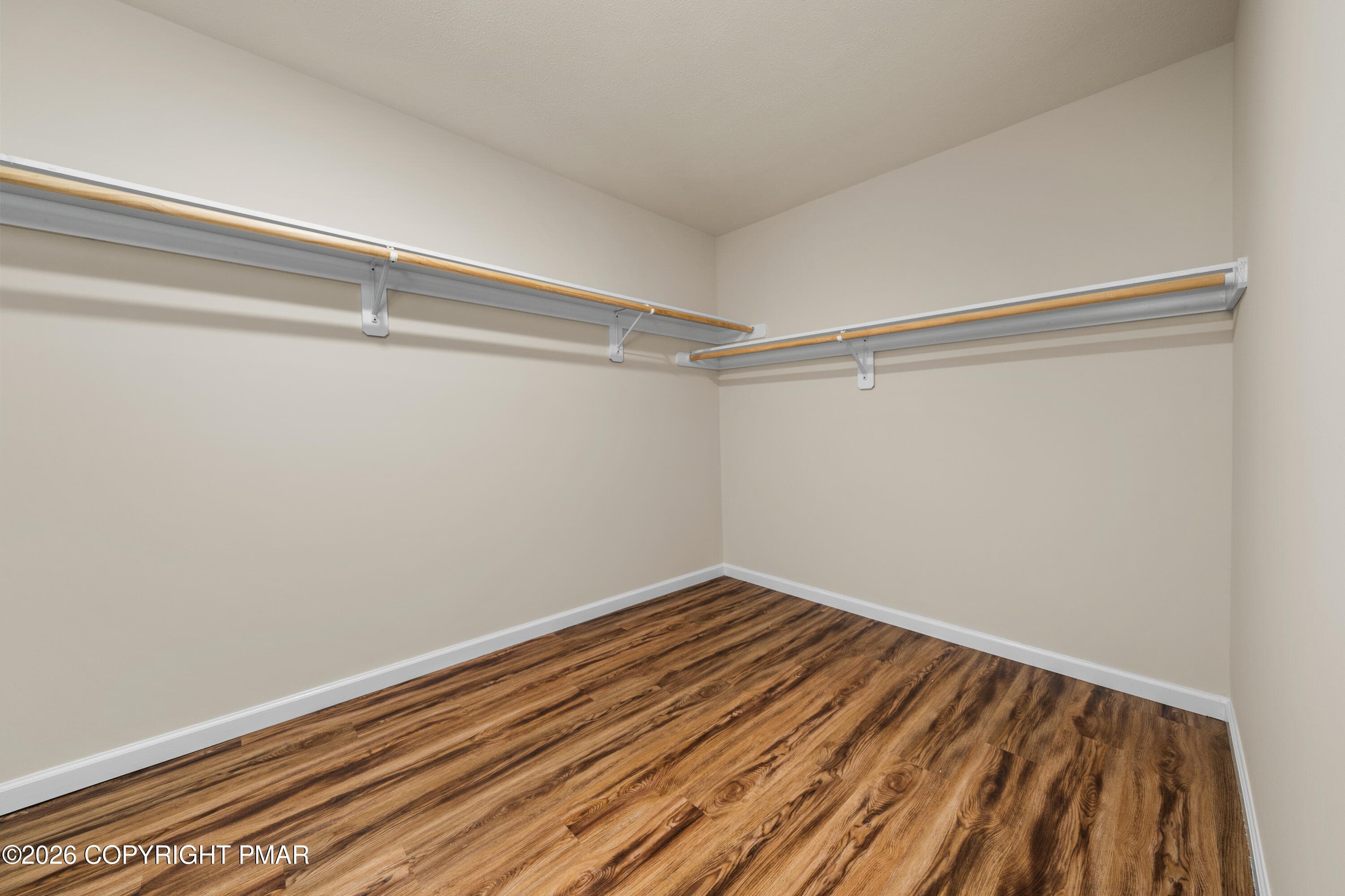 Primary Bedroom Walk in Closet - 263 Ramblebush Road, Stroudsburg, PA 18360, Stroudsburg