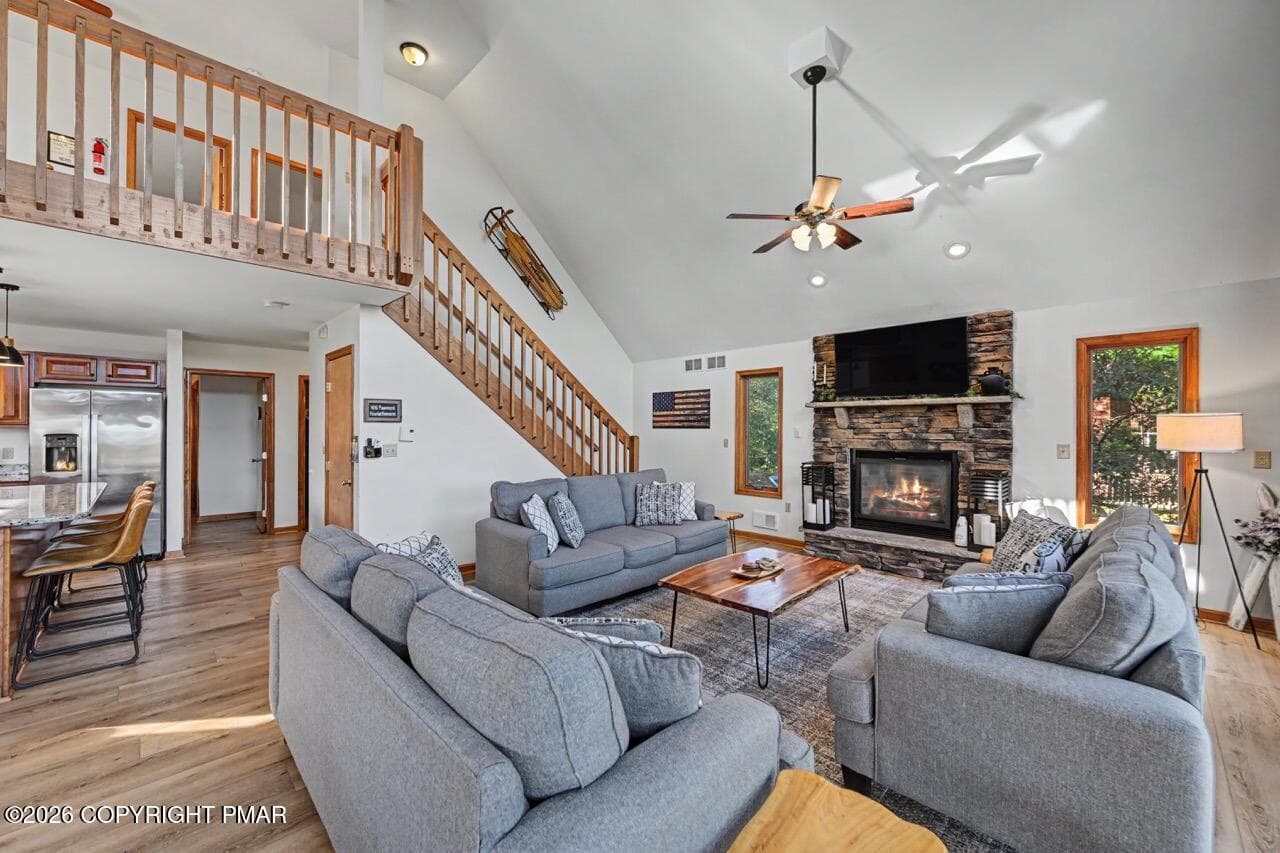 Great Room - 101 Tennyson Circle, Albrightsville, PA 18210, Albrightsville