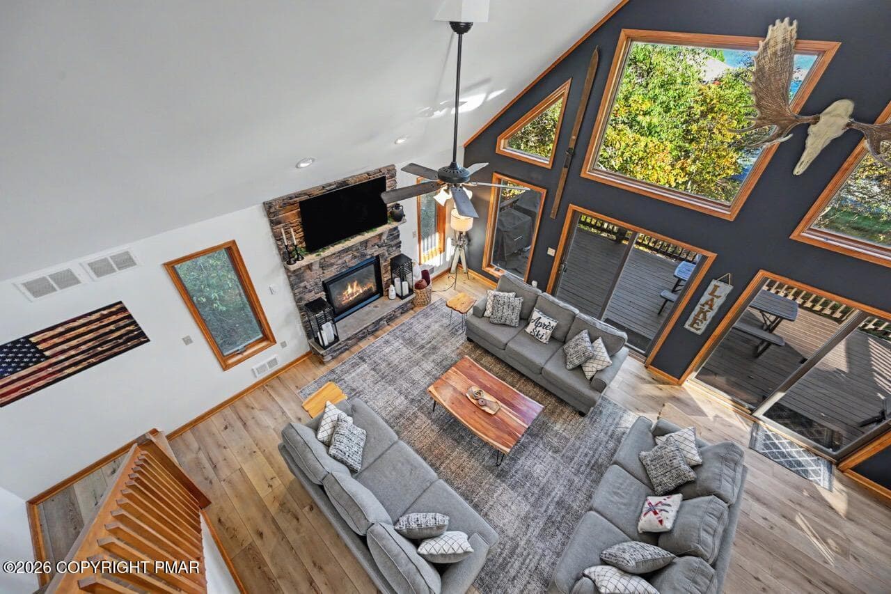 View From Loft - 101 Tennyson Circle, Albrightsville, PA 18210, Albrightsville