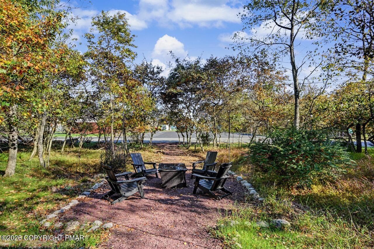 Firepit - 101 Tennyson Circle, Albrightsville, PA 18210, Albrightsville